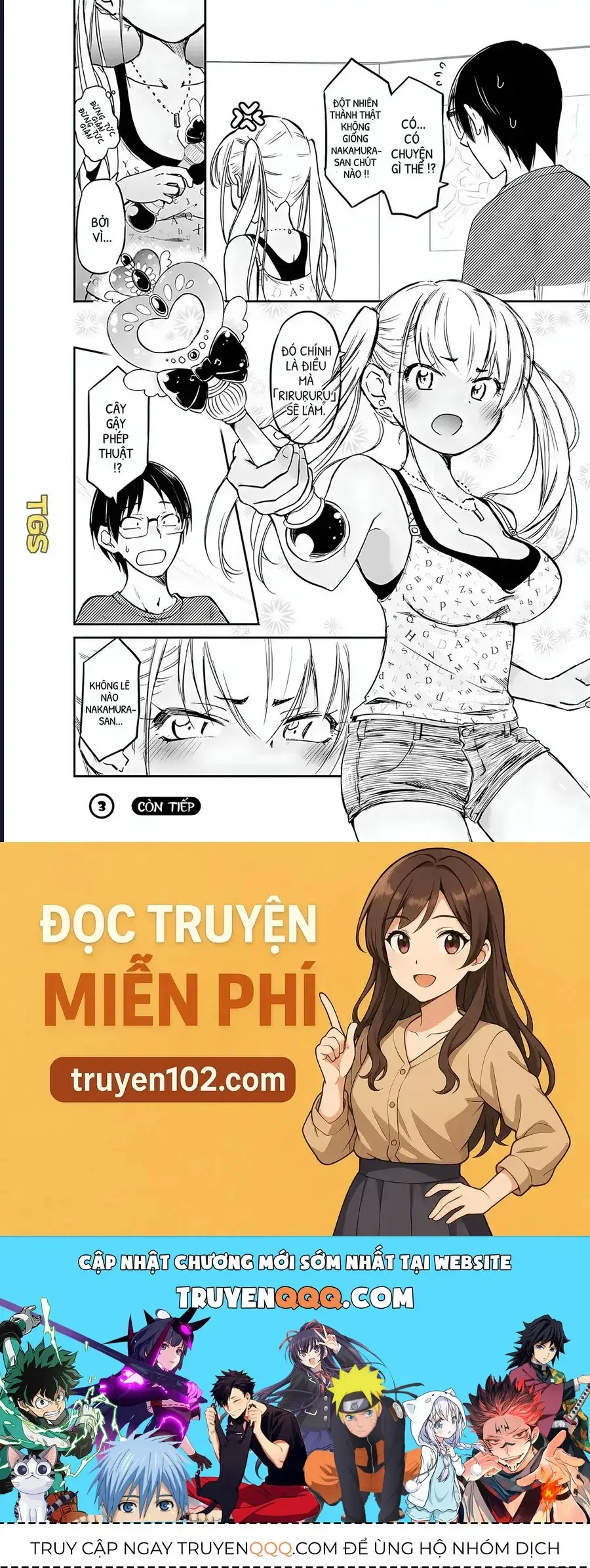 Gyaru Không Mời Mà Đến Nakamura Chapter 3 - Trang 13
