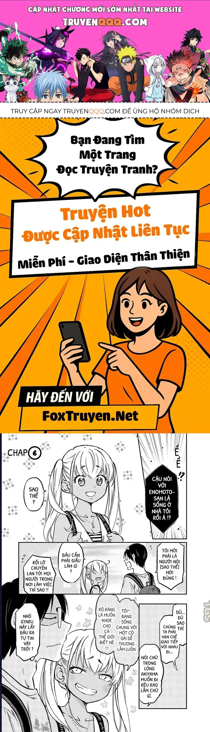 Gyaru Không Mời Mà Đến Nakamura Chapter 6 - Trang 2