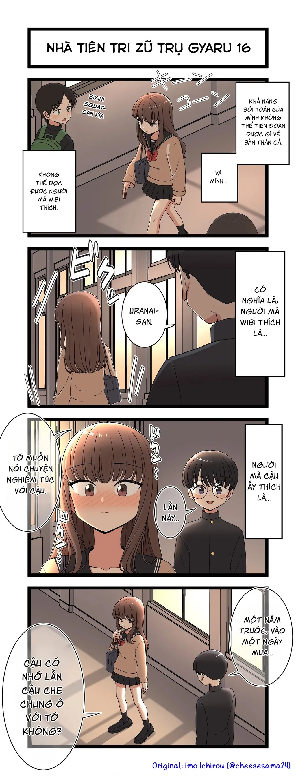 Gyaru Nhà Tiên Tri Zũ Trụ Chapter 16 - Trang 2