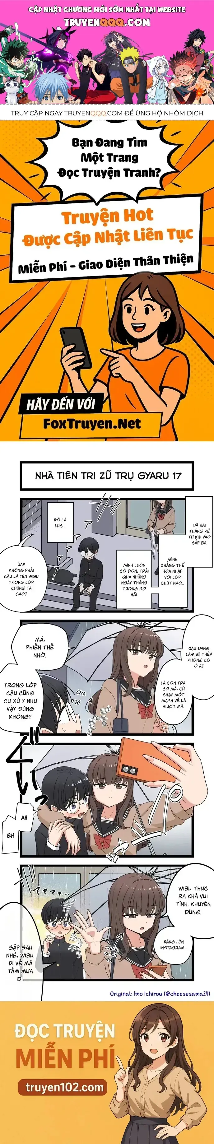Gyaru Nhà Tiên Tri Zũ Trụ Chapter 17 - Trang 2