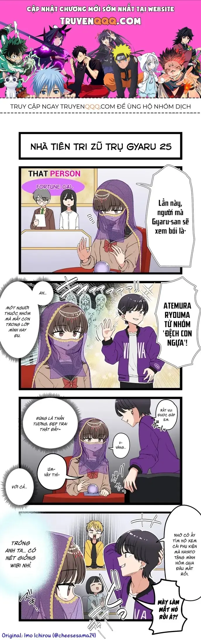 Gyaru Nhà Tiên Tri Zũ Trụ Chapter 25 - Trang 2
