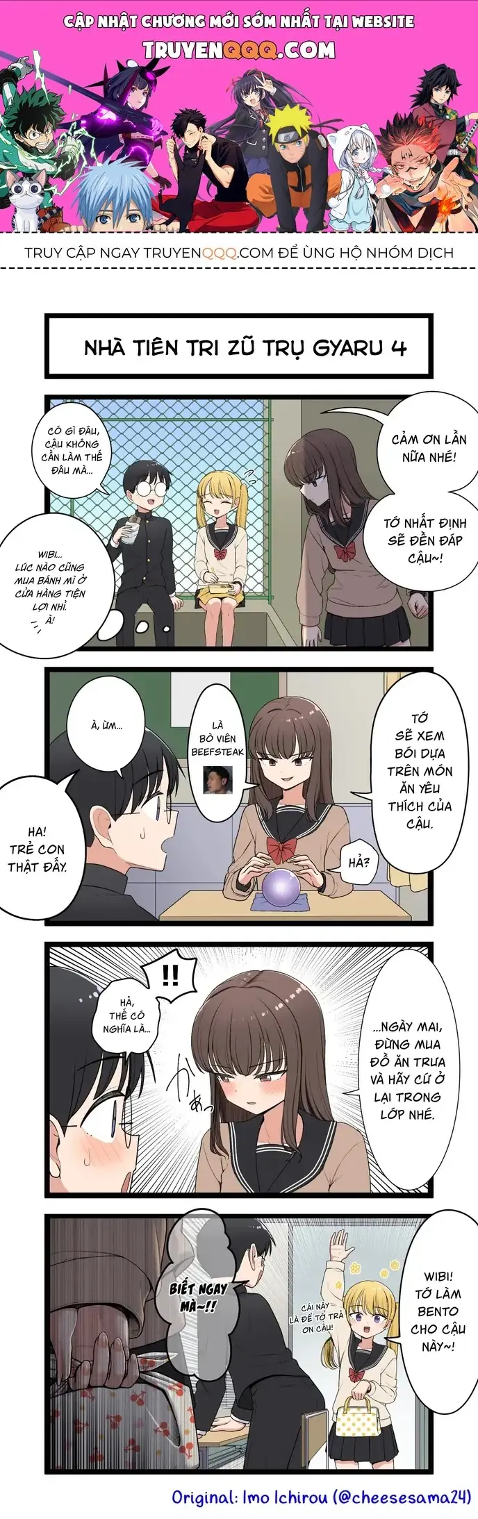 Gyaru Nhà Tiên Tri Zũ Trụ Chapter 4 - Trang 2