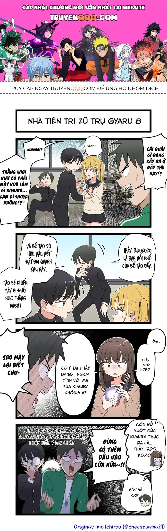 Gyaru Nhà Tiên Tri Zũ Trụ Chapter 8 - Trang 2