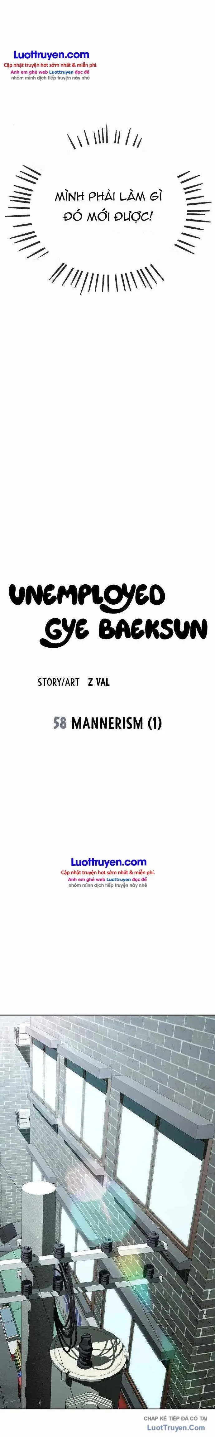Gye Baeksun Thất Nghiệp Chapter 58 - Trang 14
