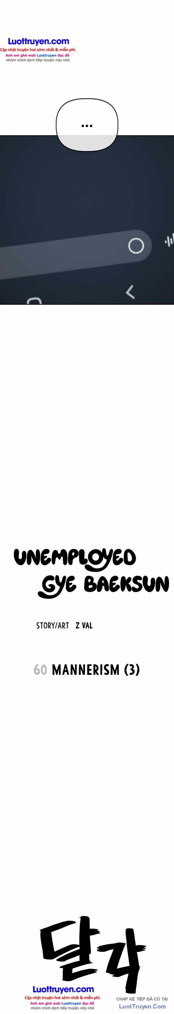 Gye Baeksun Thất Nghiệp Chapter 60 - Trang 4
