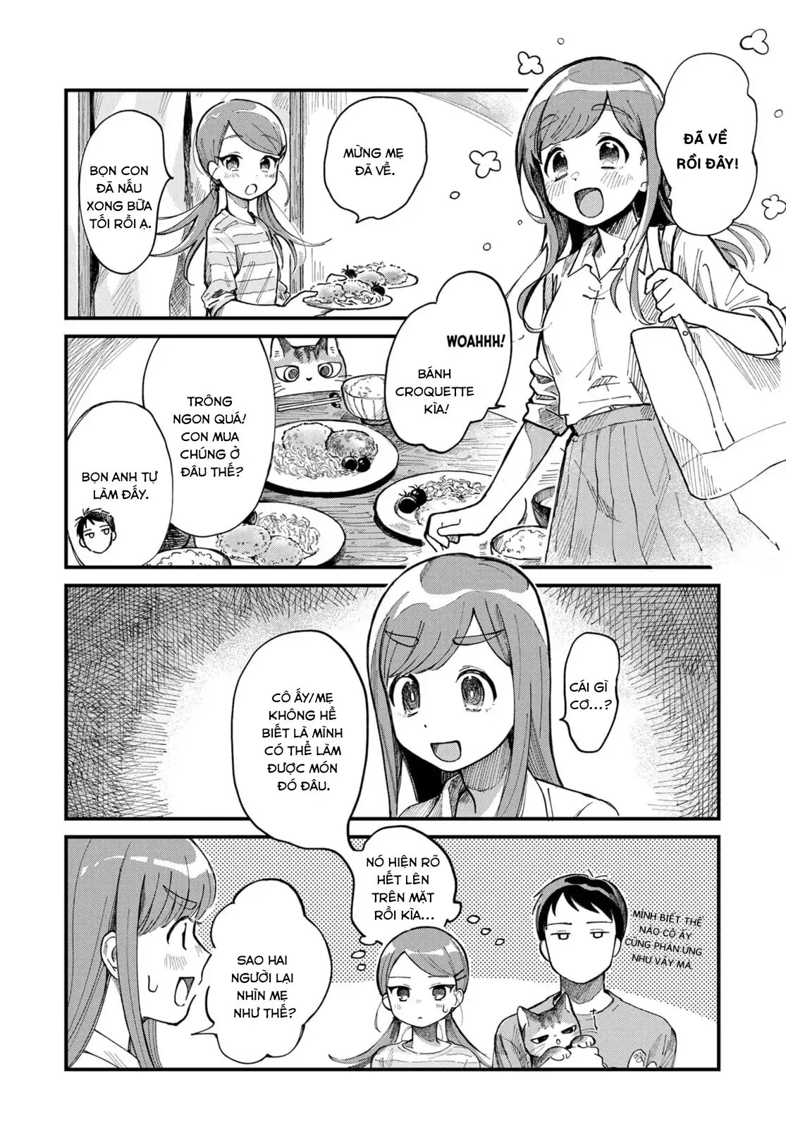 Hai Mẹ Con Hóc Và Chủ Nhà Là Bạn Trai Cũ. Chapter 4 - Trang 9