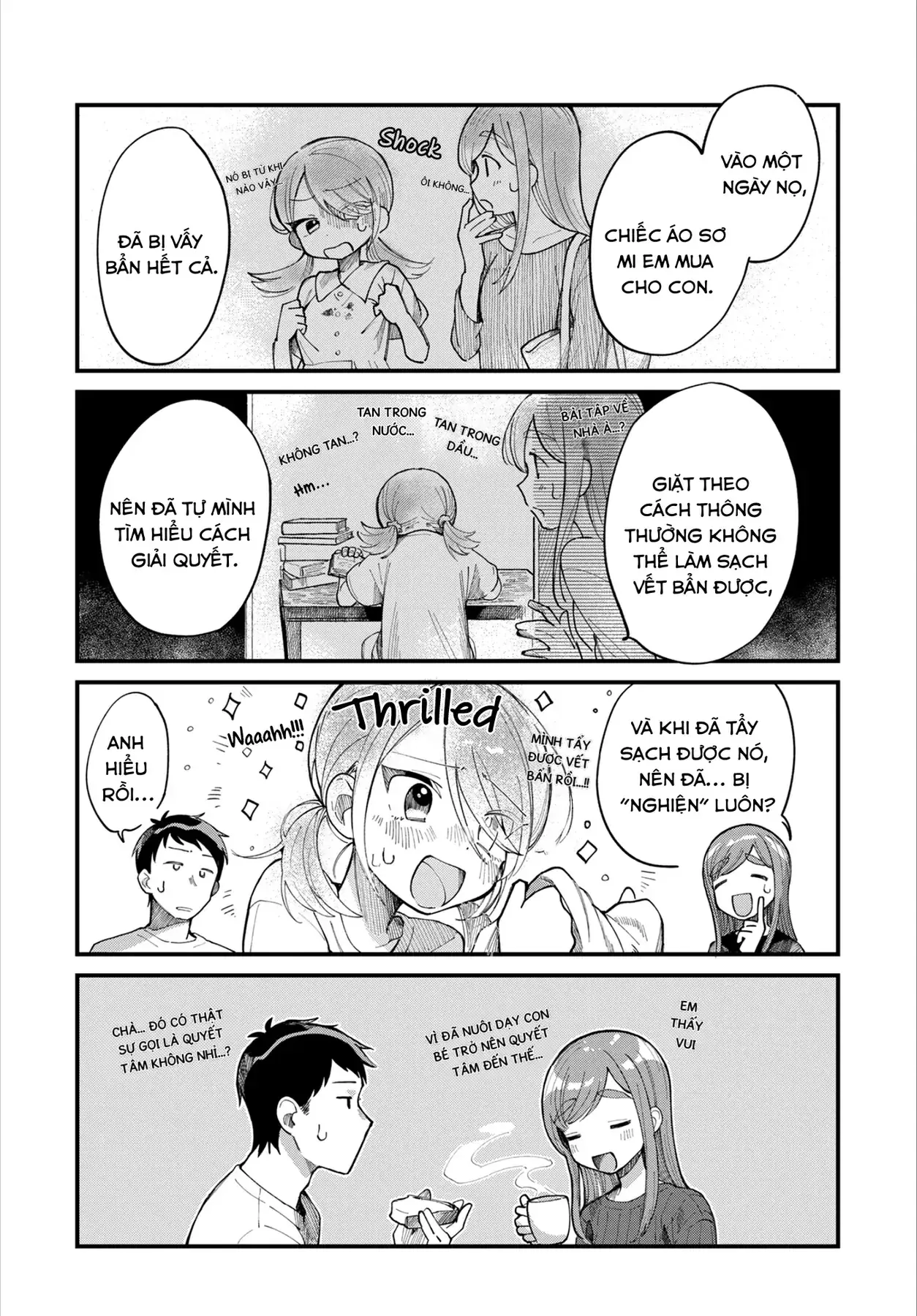 Hai Mẹ Con Hóc Và Chủ Nhà Là Bạn Trai Cũ. Chapter 8 - Trang 9