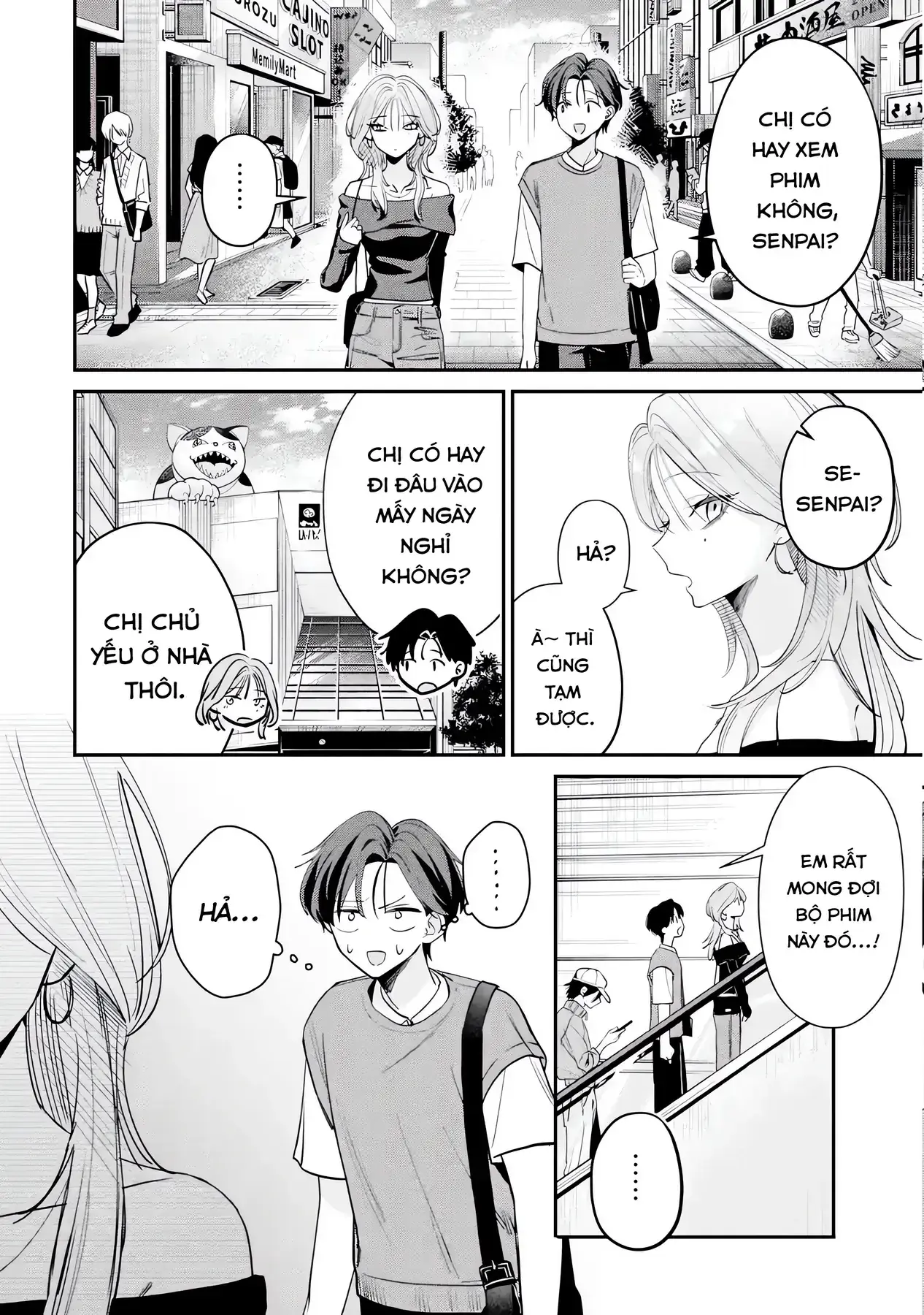 Haimiya-Senpai Không Chỉ Đáng Sợ Mà Còn Dễ Thương Chapter 10 - Trang 10