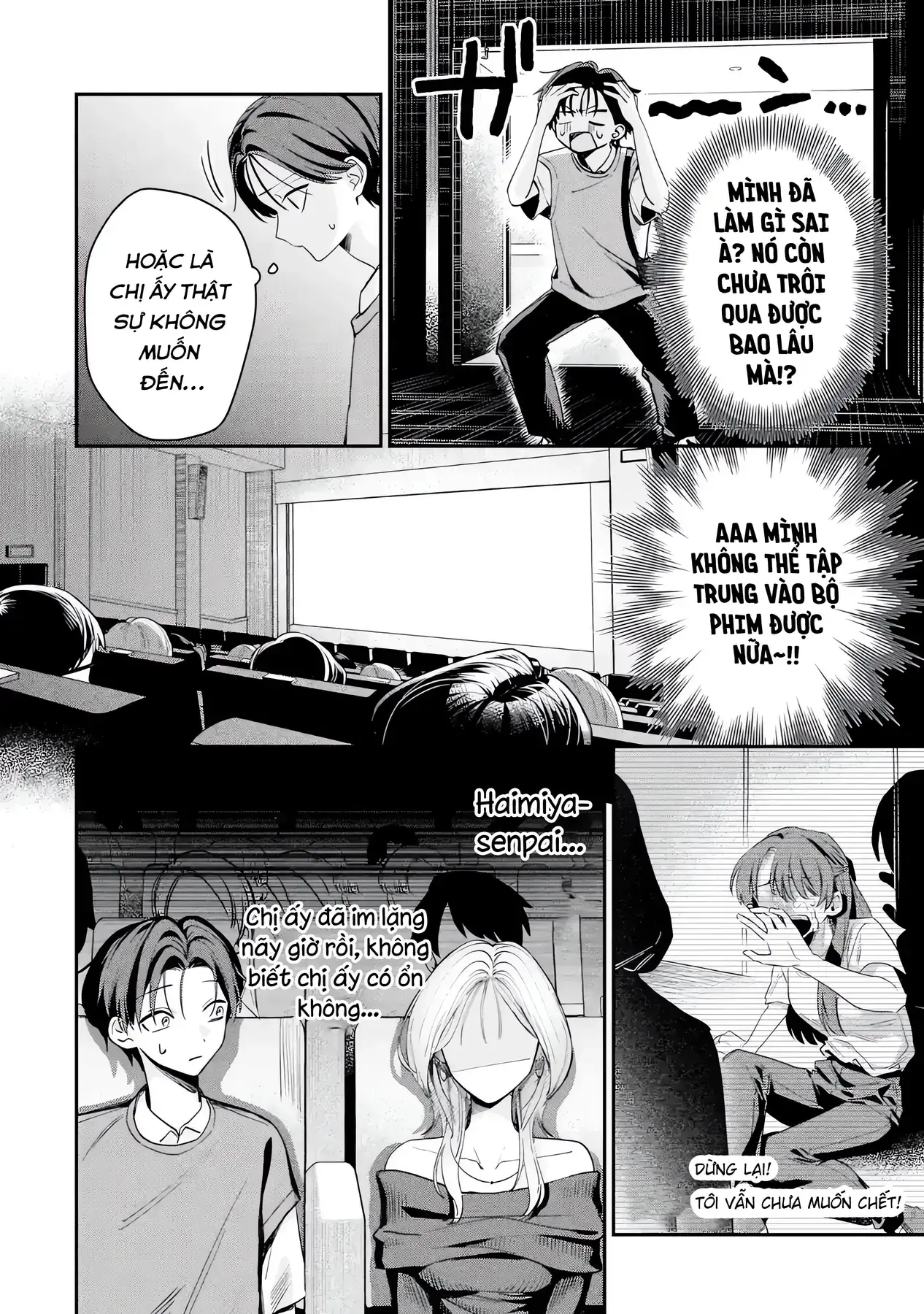 Haimiya-Senpai Không Chỉ Đáng Sợ Mà Còn Dễ Thương Chapter 10 - Trang 12