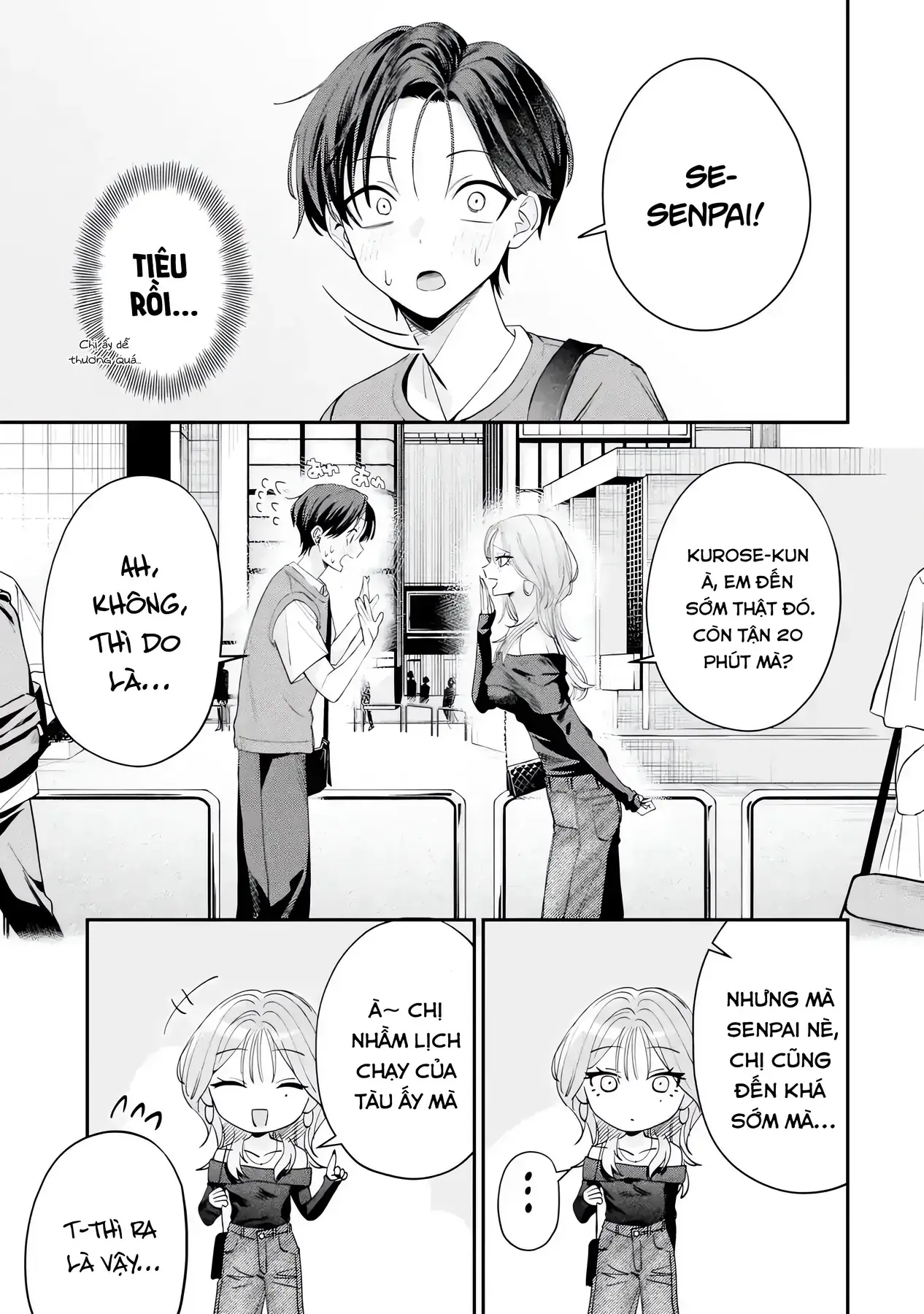 Haimiya-Senpai Không Chỉ Đáng Sợ Mà Còn Dễ Thương Chapter 10 - Trang 7
