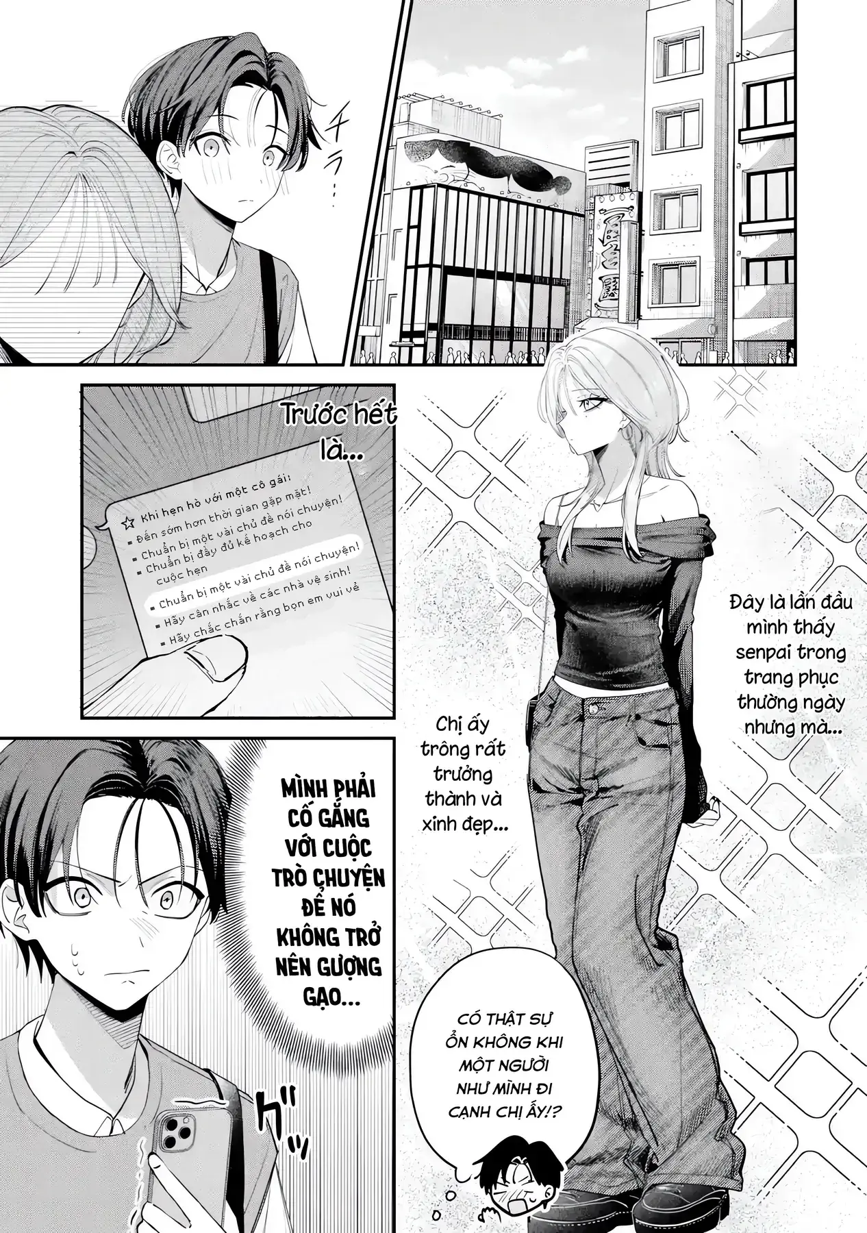 Haimiya-Senpai Không Chỉ Đáng Sợ Mà Còn Dễ Thương Chapter 10 - Trang 9