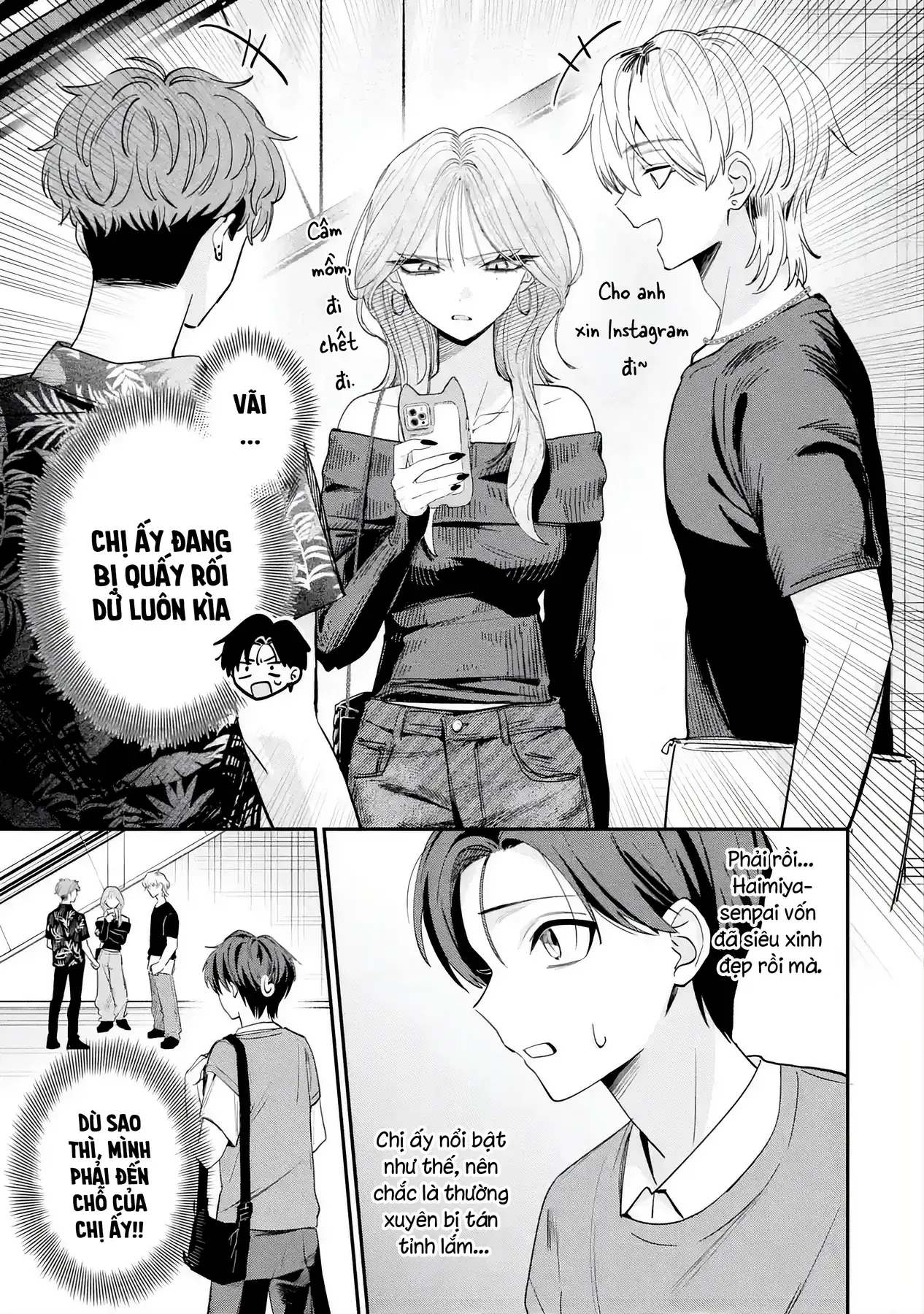 Haimiya-Senpai Không Chỉ Đáng Sợ Mà Còn Dễ Thương Chapter 11 - Trang 5