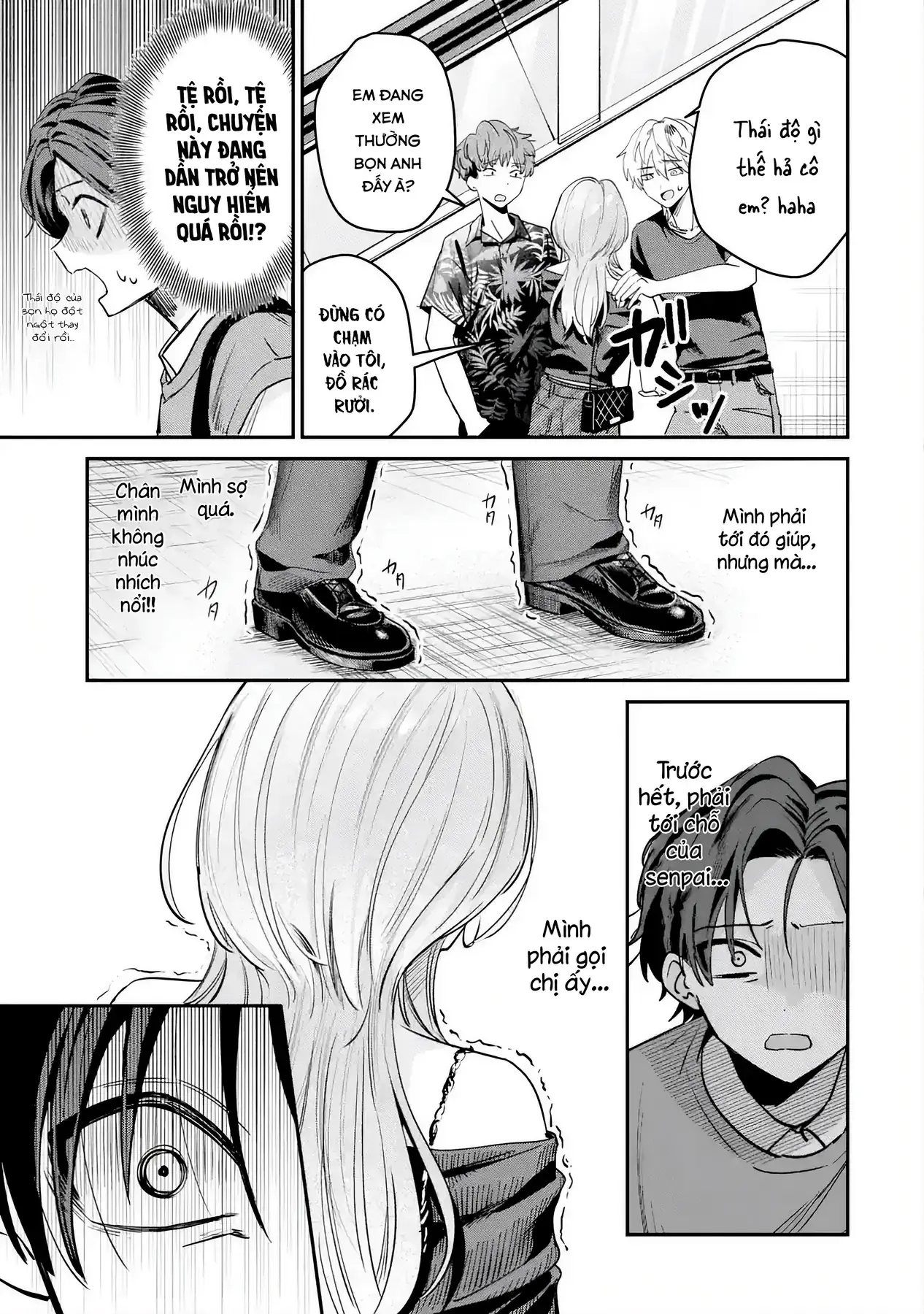 Haimiya-Senpai Không Chỉ Đáng Sợ Mà Còn Dễ Thương Chapter 11 - Trang 7