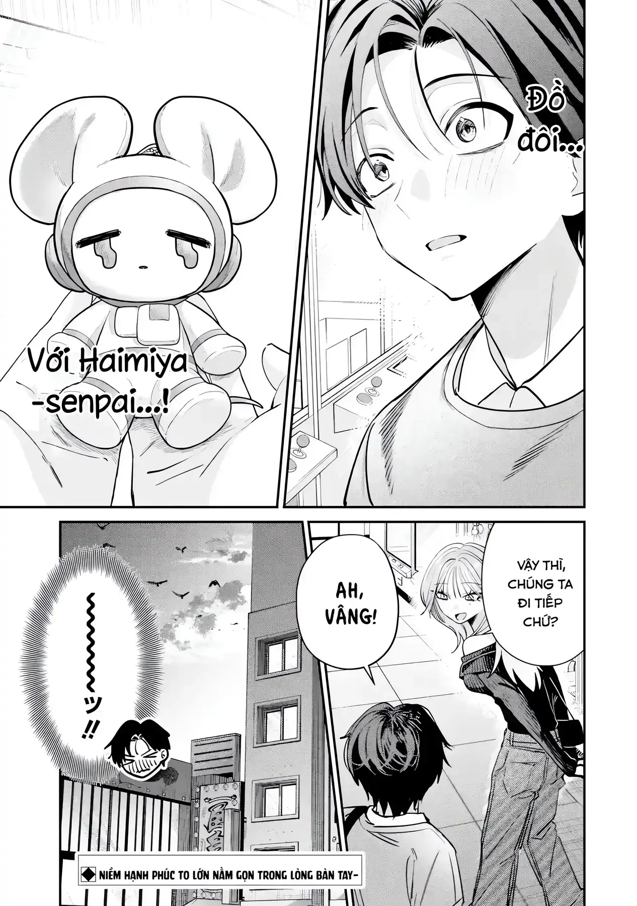Haimiya-Senpai Không Chỉ Đáng Sợ Mà Còn Dễ Thương Chapter 12 - Trang 12