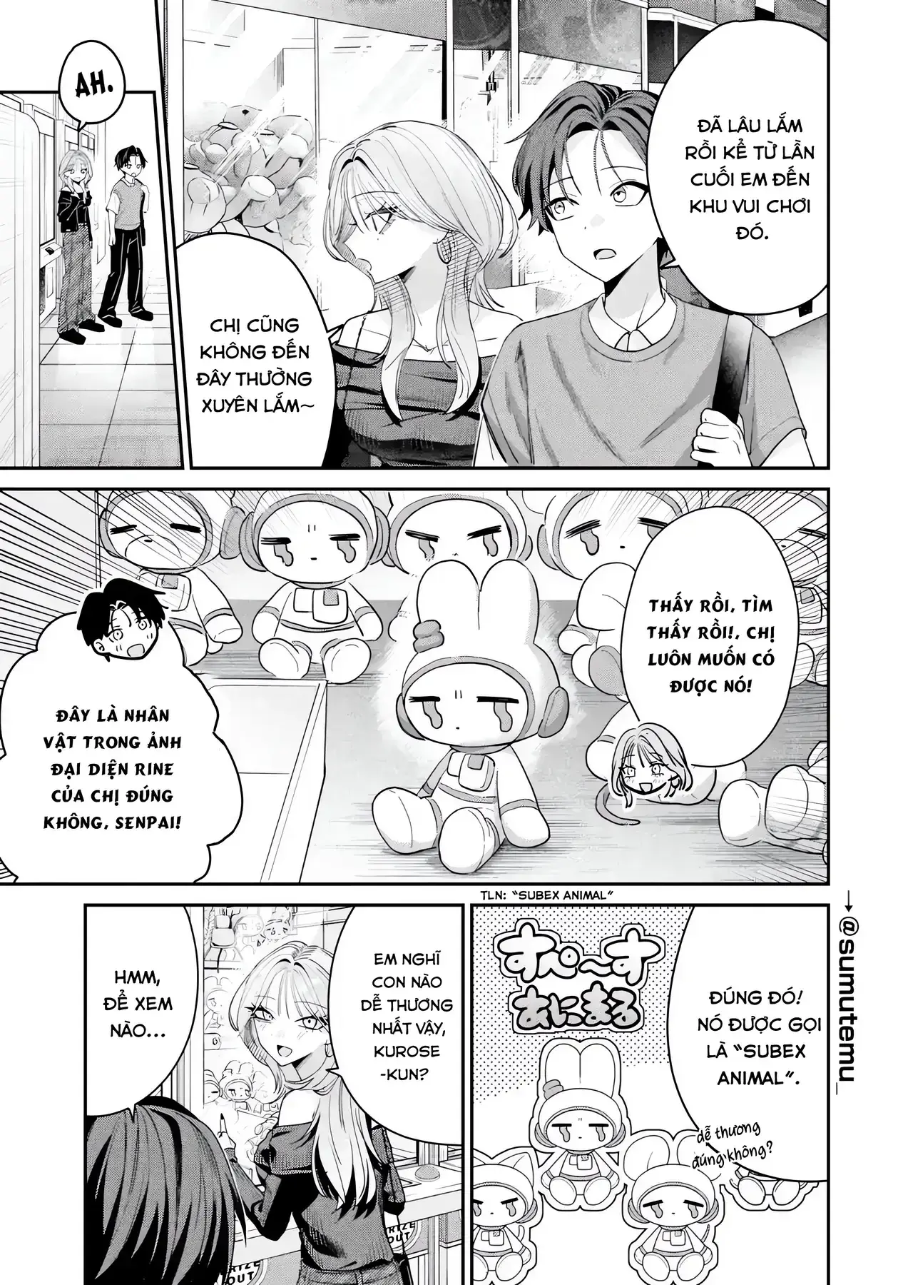 Haimiya-Senpai Không Chỉ Đáng Sợ Mà Còn Dễ Thương Chapter 12 - Trang 4