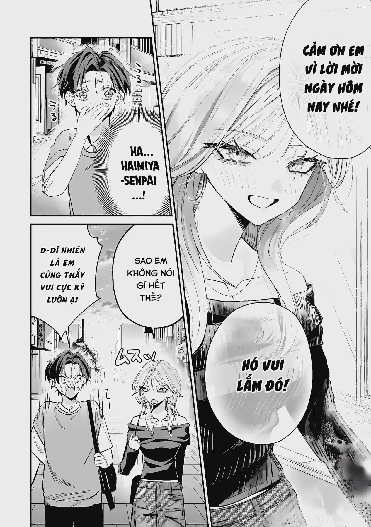 Haimiya-Senpai Không Chỉ Đáng Sợ Mà Còn Dễ Thương Chapter 13 - Trang 4