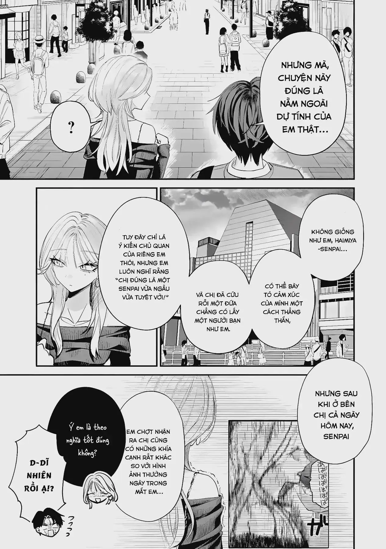 Haimiya-Senpai Không Chỉ Đáng Sợ Mà Còn Dễ Thương Chapter 13 - Trang 5