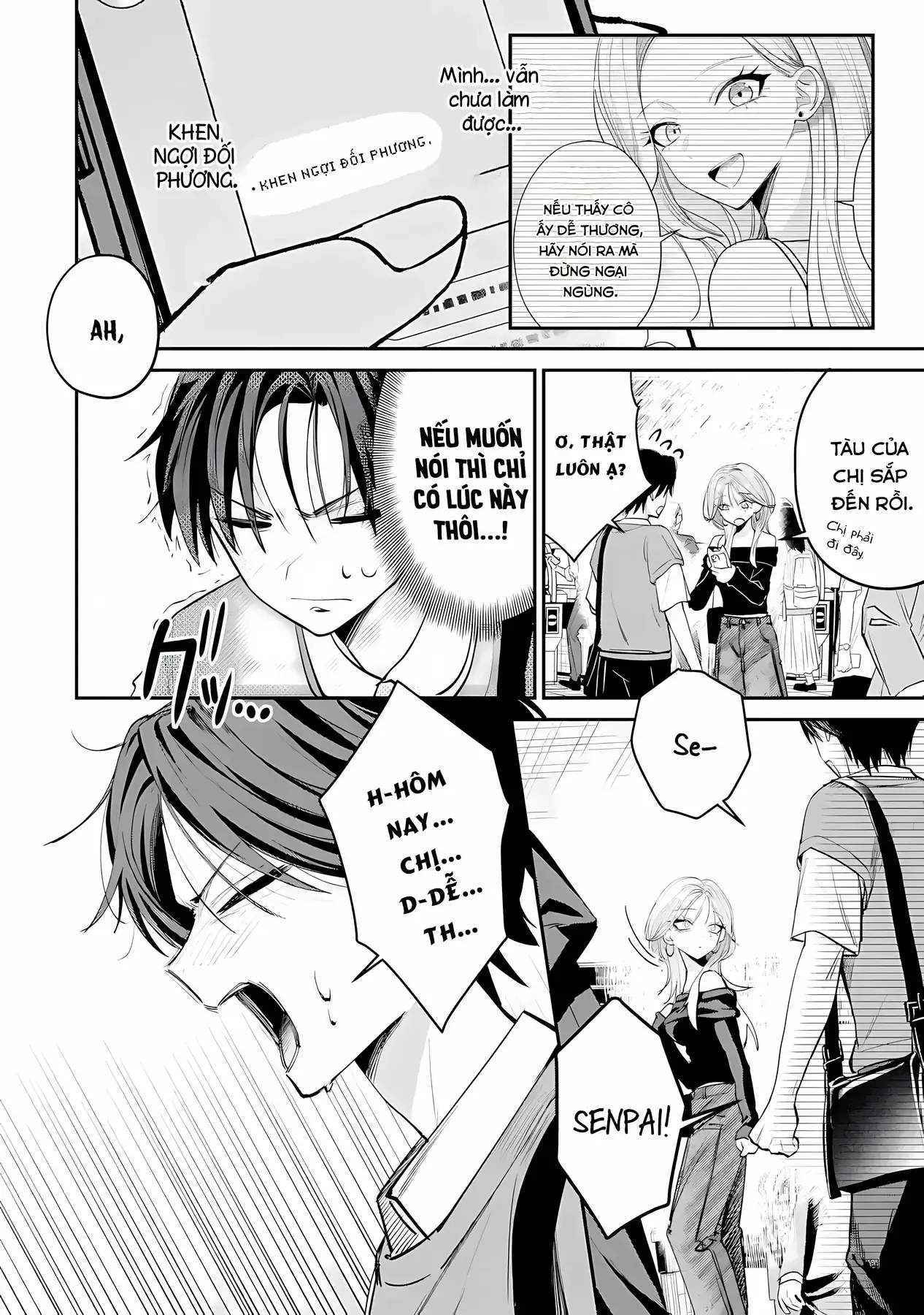Haimiya-Senpai Không Chỉ Đáng Sợ Mà Còn Dễ Thương Chapter 13 - Trang 8