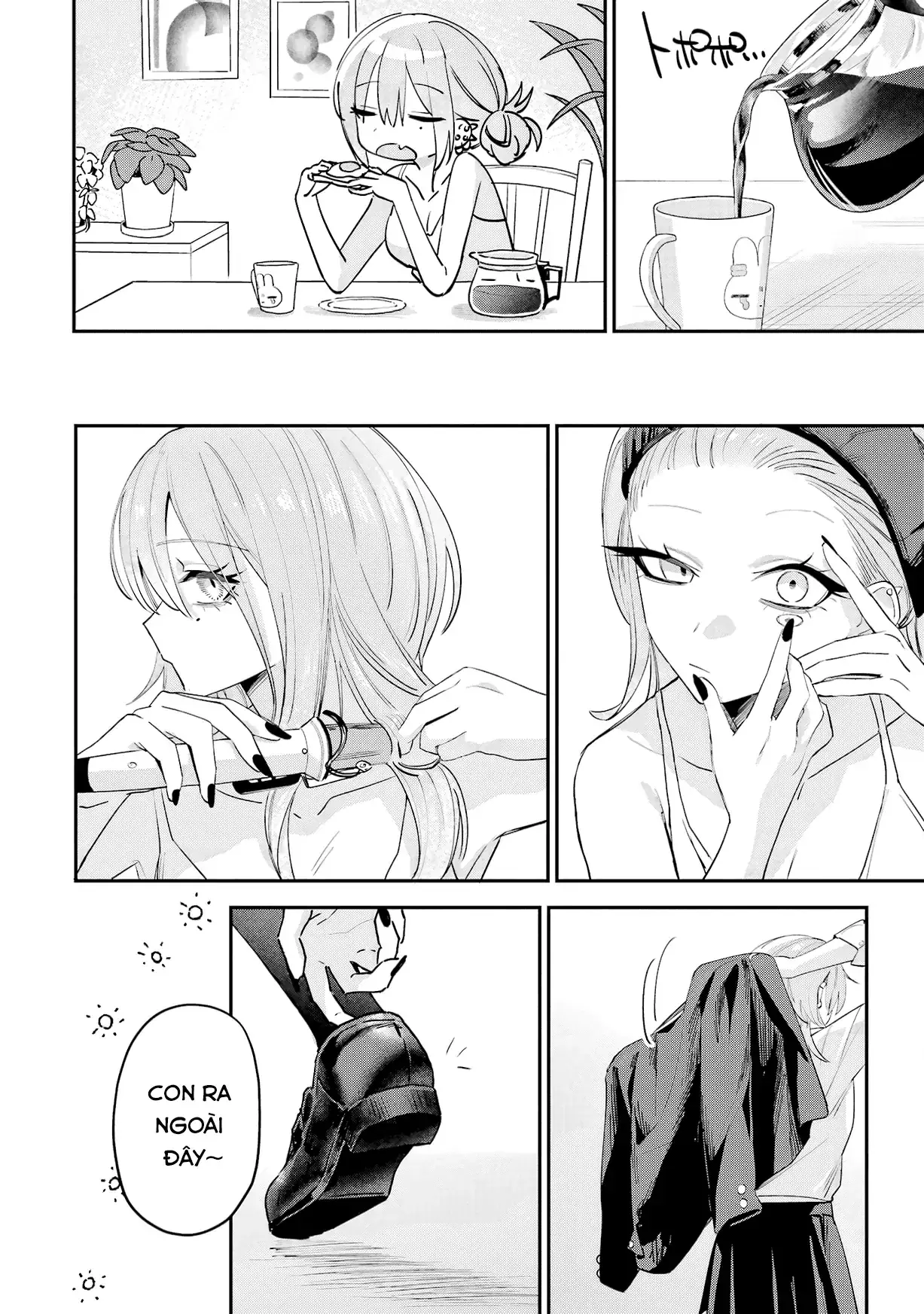 Haimiya-Senpai Không Chỉ Đáng Sợ Mà Còn Dễ Thương Chapter 14.5 - Trang 4