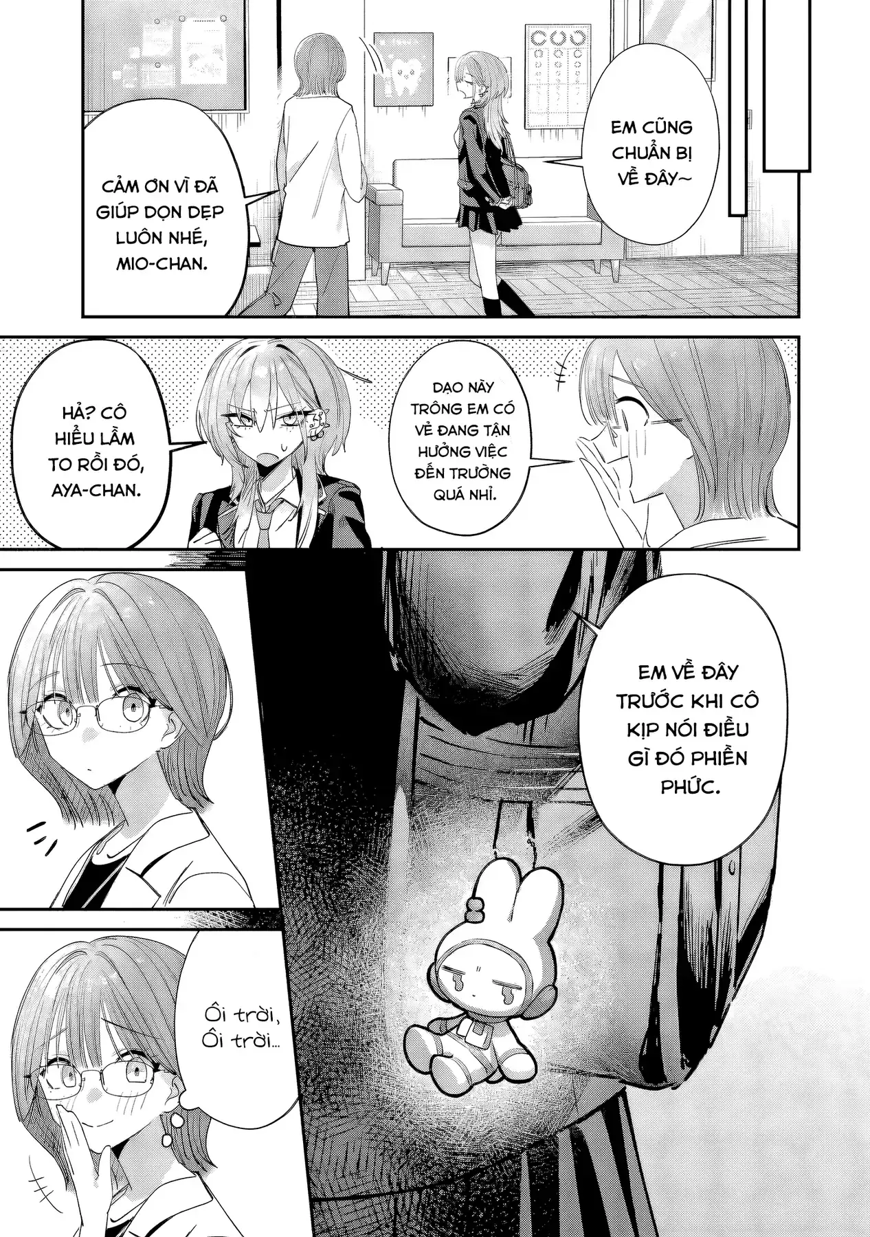 Haimiya-Senpai Không Chỉ Đáng Sợ Mà Còn Dễ Thương Chapter 14 - Trang 11