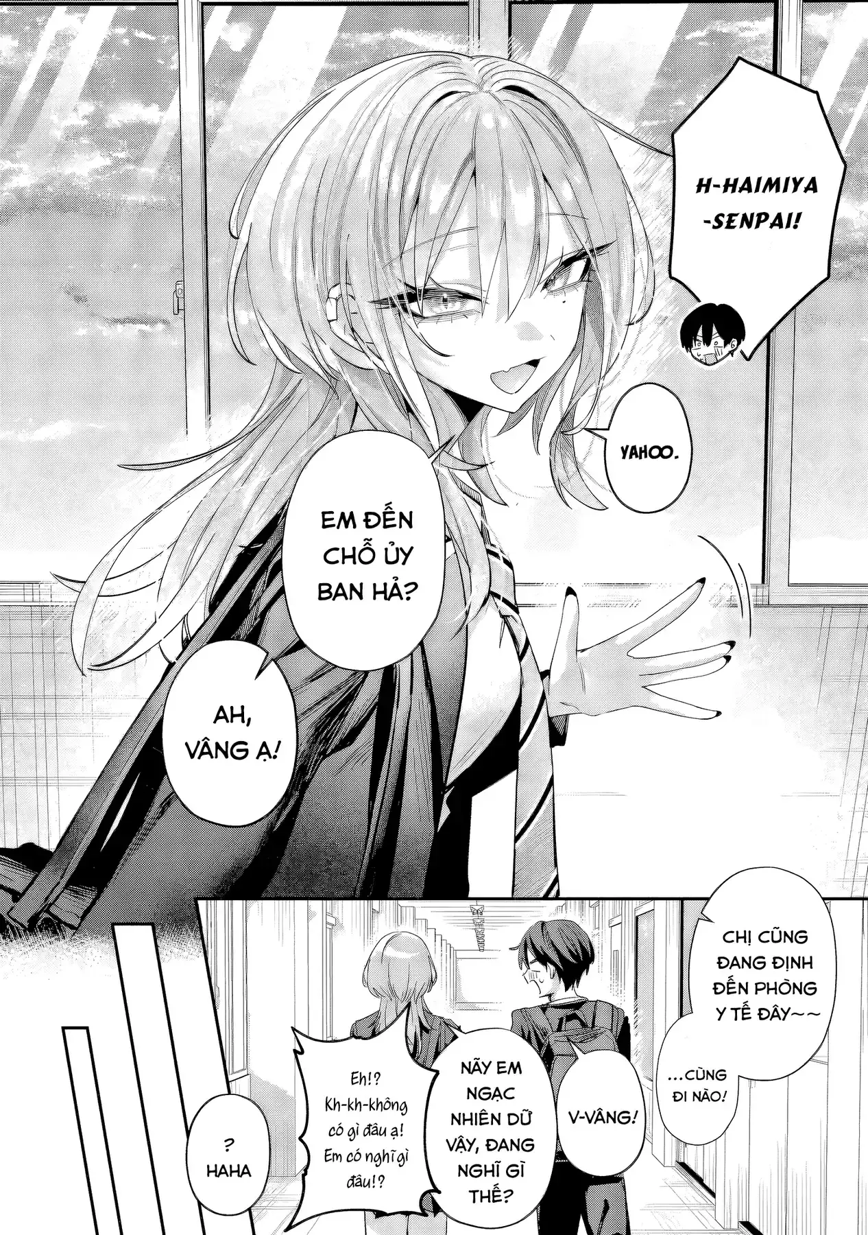 Haimiya-Senpai Không Chỉ Đáng Sợ Mà Còn Dễ Thương Chapter 14 - Trang 4