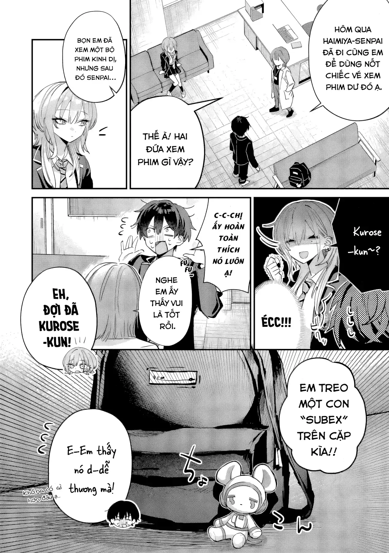 Haimiya-Senpai Không Chỉ Đáng Sợ Mà Còn Dễ Thương Chapter 14 - Trang 6
