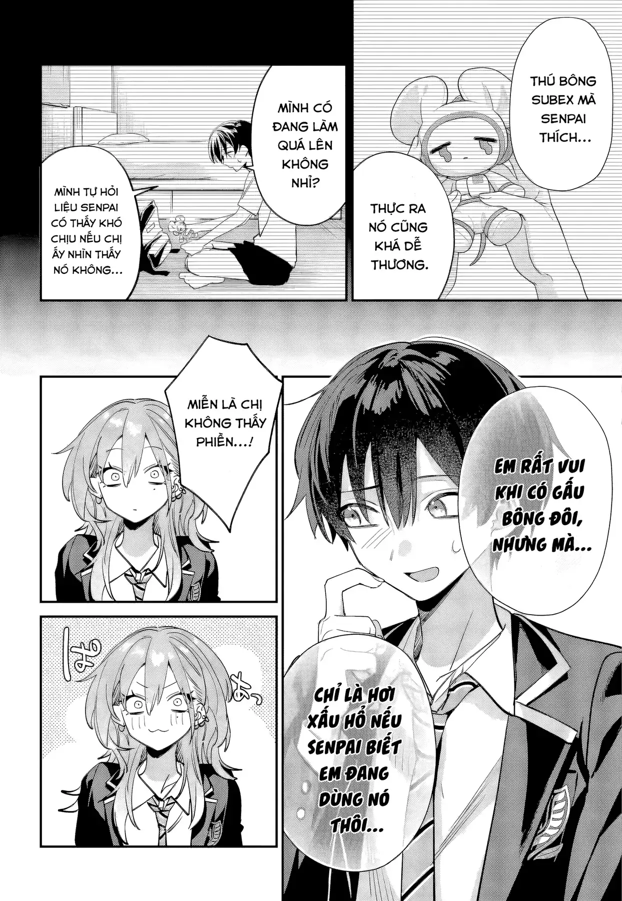 Haimiya-Senpai Không Chỉ Đáng Sợ Mà Còn Dễ Thương Chapter 14 - Trang 8