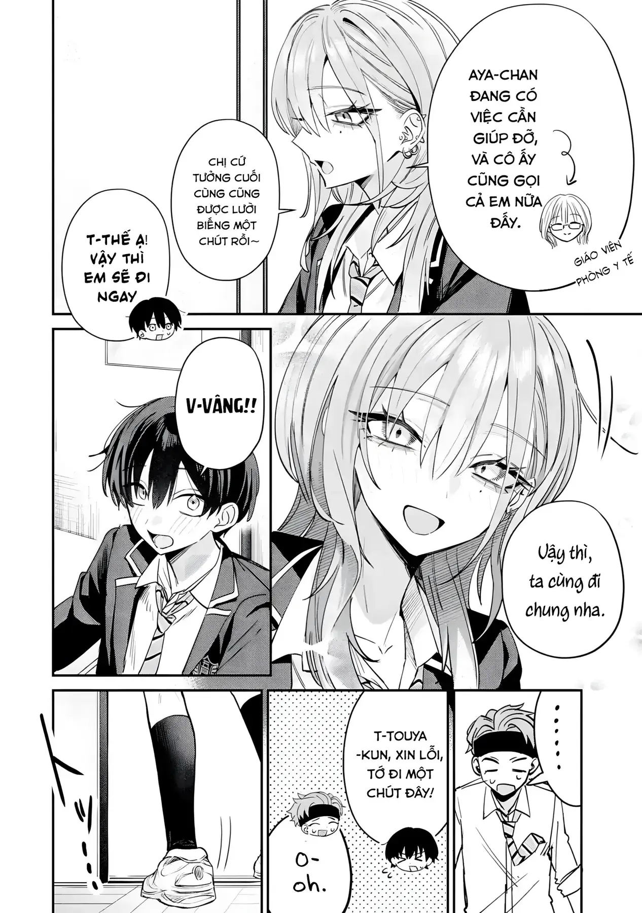 Haimiya-Senpai Không Chỉ Đáng Sợ Mà Còn Dễ Thương Chapter 15 - Trang 12