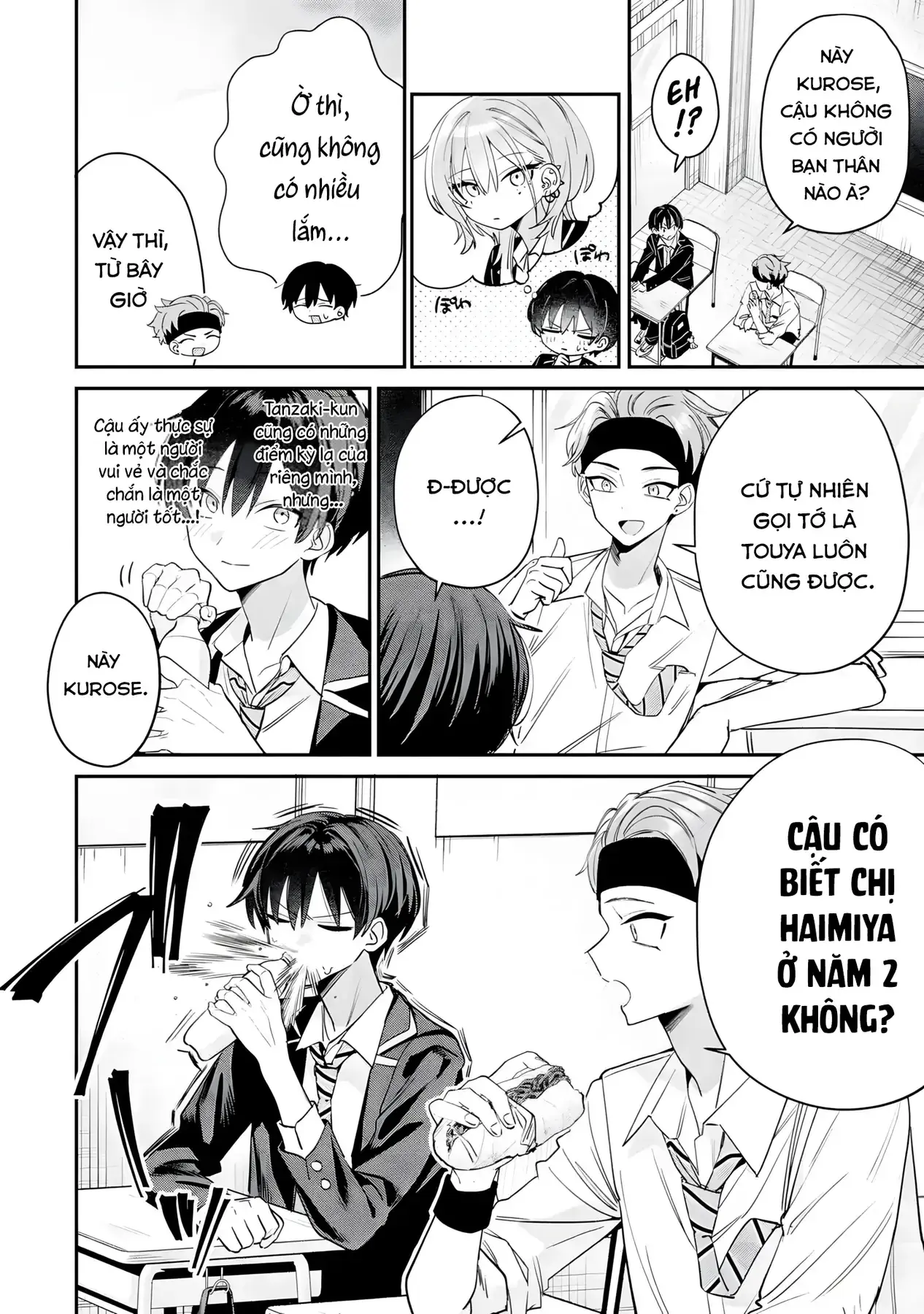 Haimiya-Senpai Không Chỉ Đáng Sợ Mà Còn Dễ Thương Chapter 15 - Trang 8