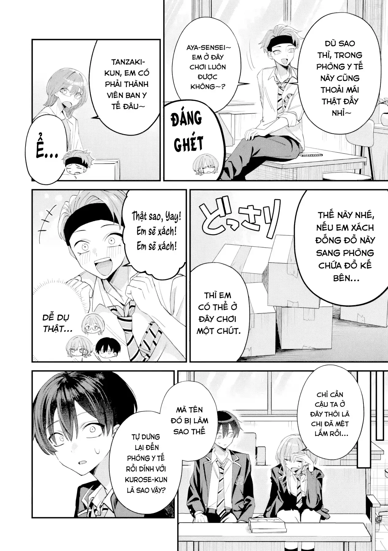 Haimiya-Senpai Không Chỉ Đáng Sợ Mà Còn Dễ Thương Chapter 16 - Trang 10
