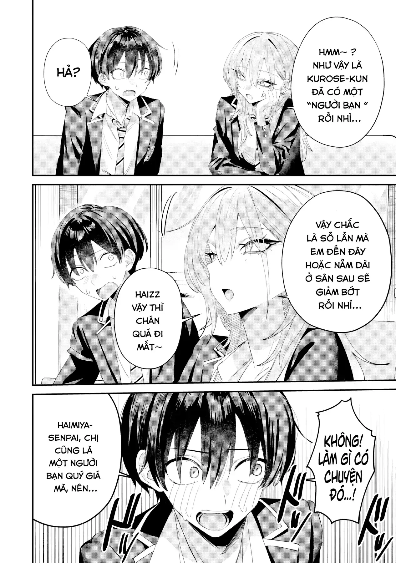 Haimiya-Senpai Không Chỉ Đáng Sợ Mà Còn Dễ Thương Chapter 16 - Trang 12
