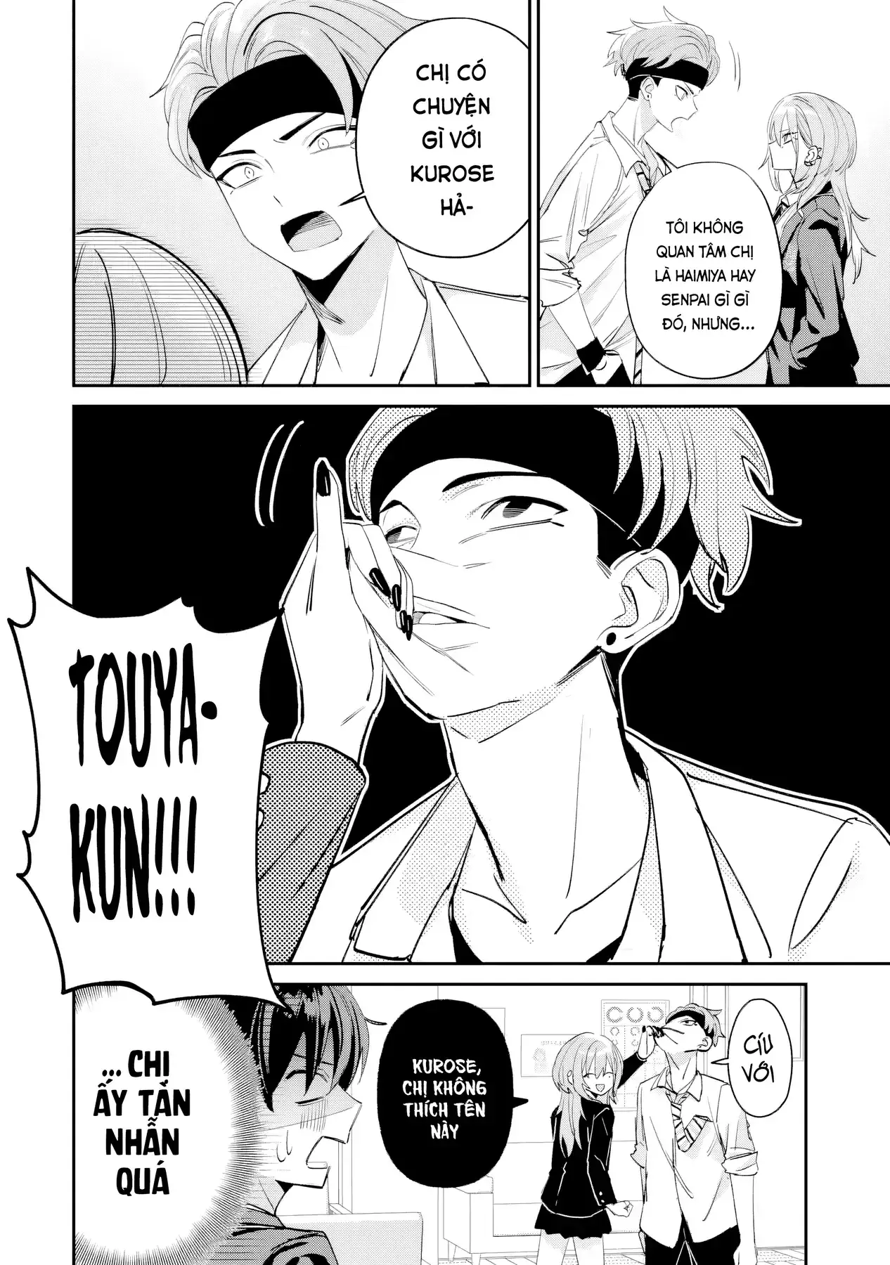 Haimiya-Senpai Không Chỉ Đáng Sợ Mà Còn Dễ Thương Chapter 16 - Trang 8