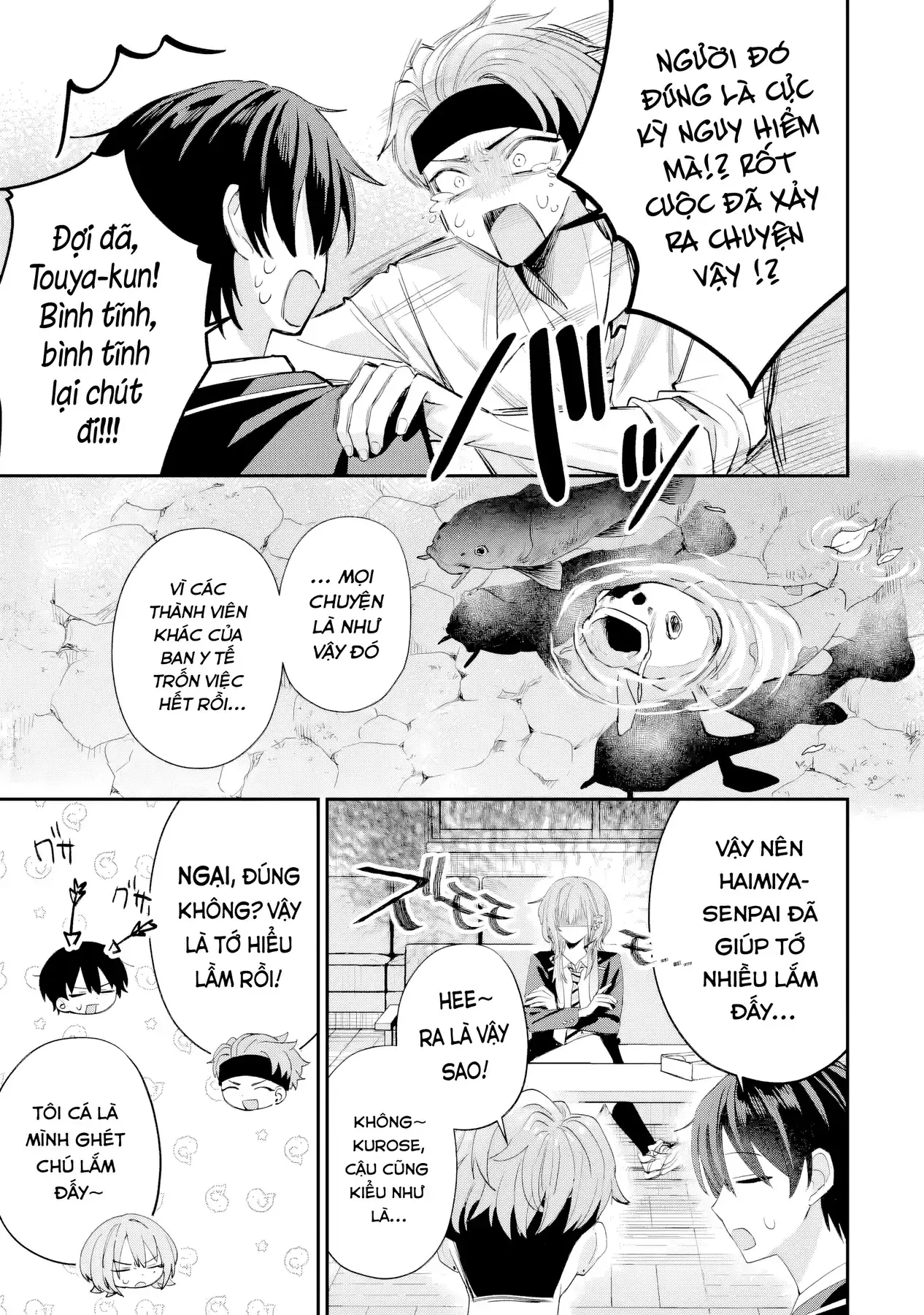 Haimiya-Senpai Không Chỉ Đáng Sợ Mà Còn Dễ Thương Chapter 16 - Trang 9