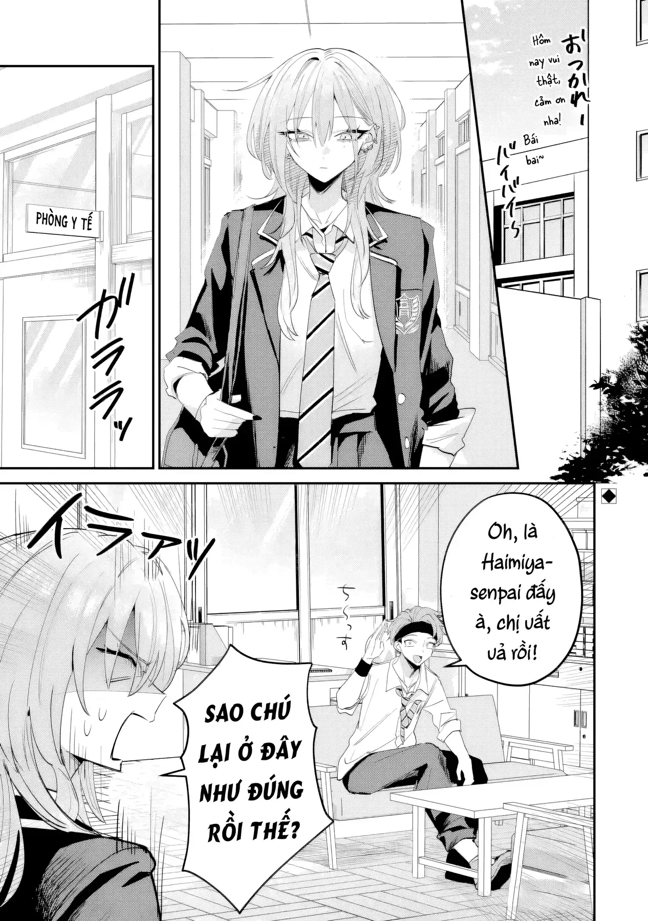 Haimiya-Senpai Không Chỉ Đáng Sợ Mà Còn Dễ Thương Chapter 17 - Trang 3