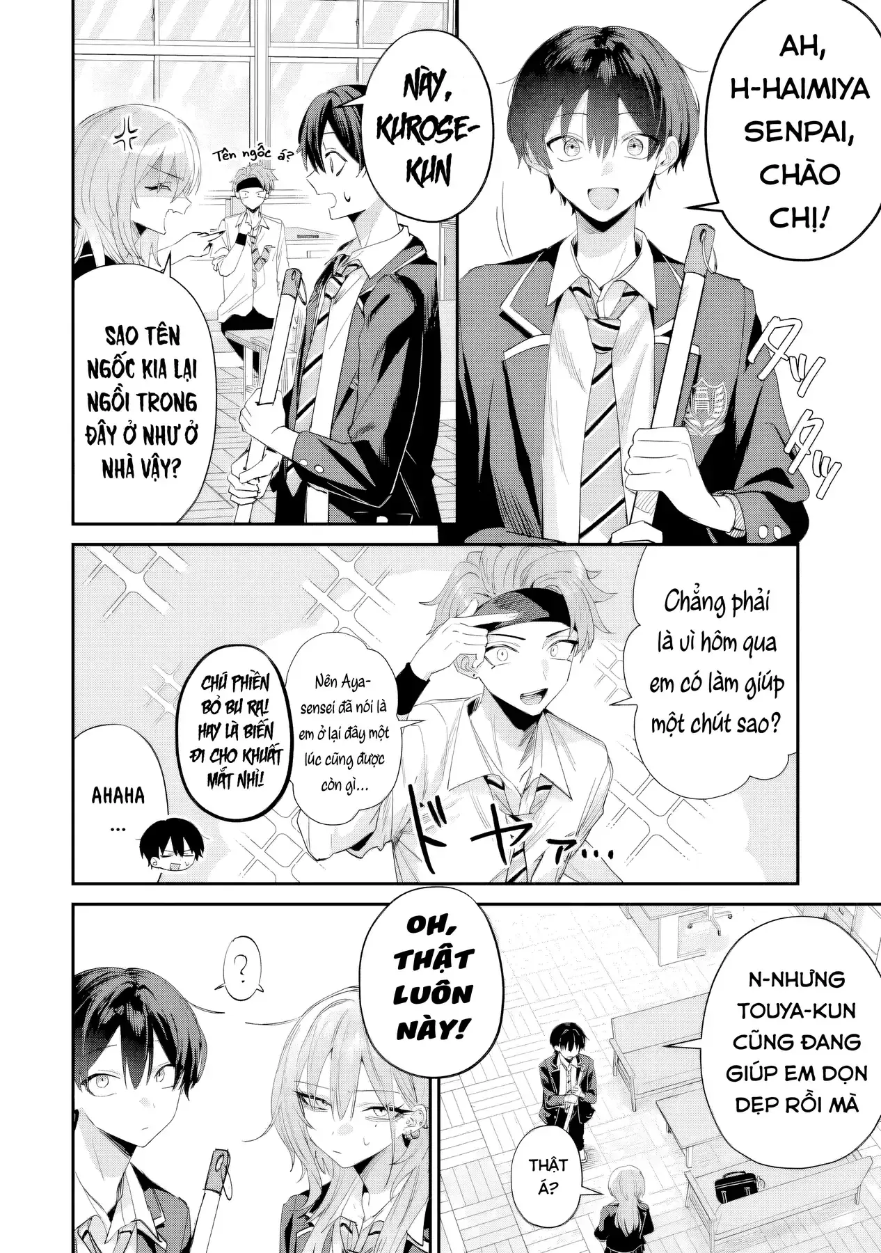 Haimiya-Senpai Không Chỉ Đáng Sợ Mà Còn Dễ Thương Chapter 17 - Trang 4