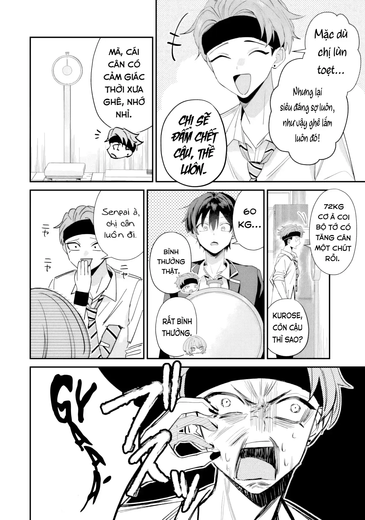 Haimiya-Senpai Không Chỉ Đáng Sợ Mà Còn Dễ Thương Chapter 17 - Trang 6