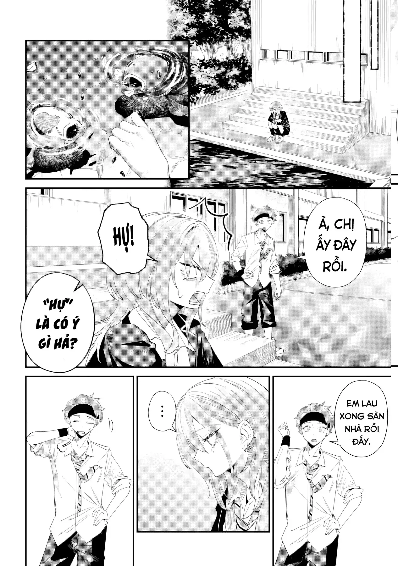 Haimiya-Senpai Không Chỉ Đáng Sợ Mà Còn Dễ Thương Chapter 17 - Trang 8