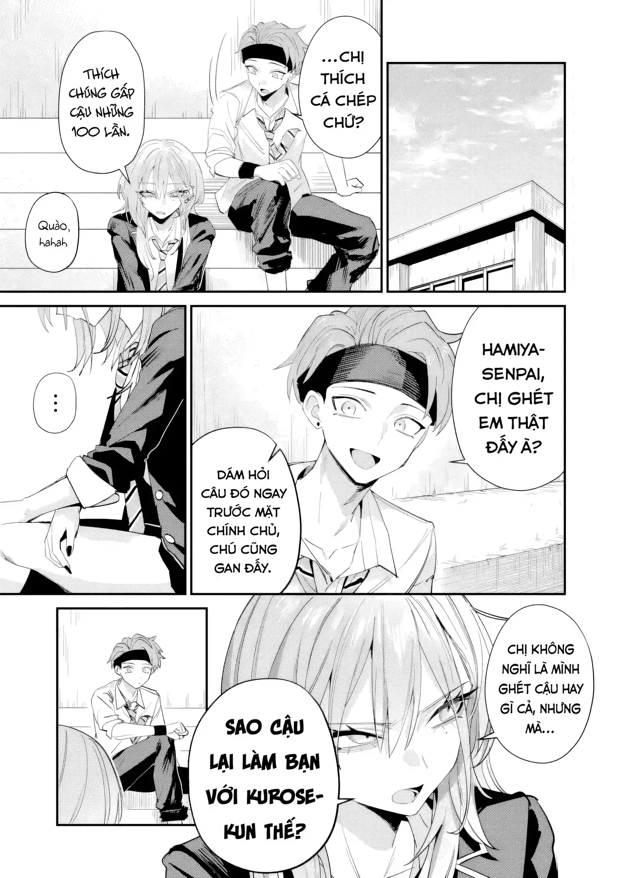 Haimiya-Senpai Không Chỉ Đáng Sợ Mà Còn Dễ Thương Chapter 17 - Trang 9