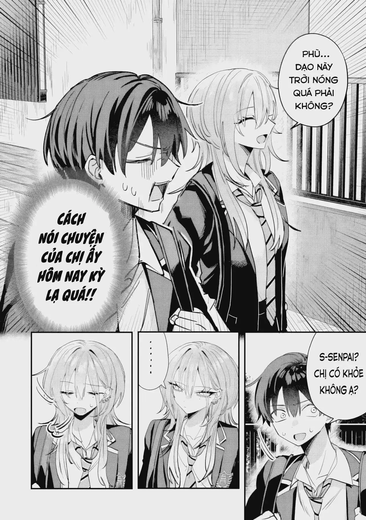 Haimiya-Senpai Không Chỉ Đáng Sợ Mà Còn Dễ Thương Chapter 18 - Trang 10