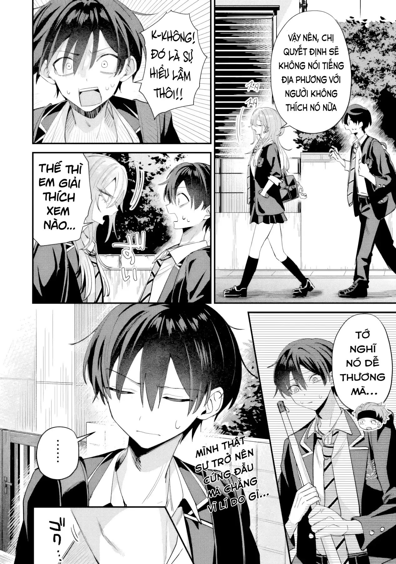 Haimiya-Senpai Không Chỉ Đáng Sợ Mà Còn Dễ Thương Chapter 18 - Trang 12