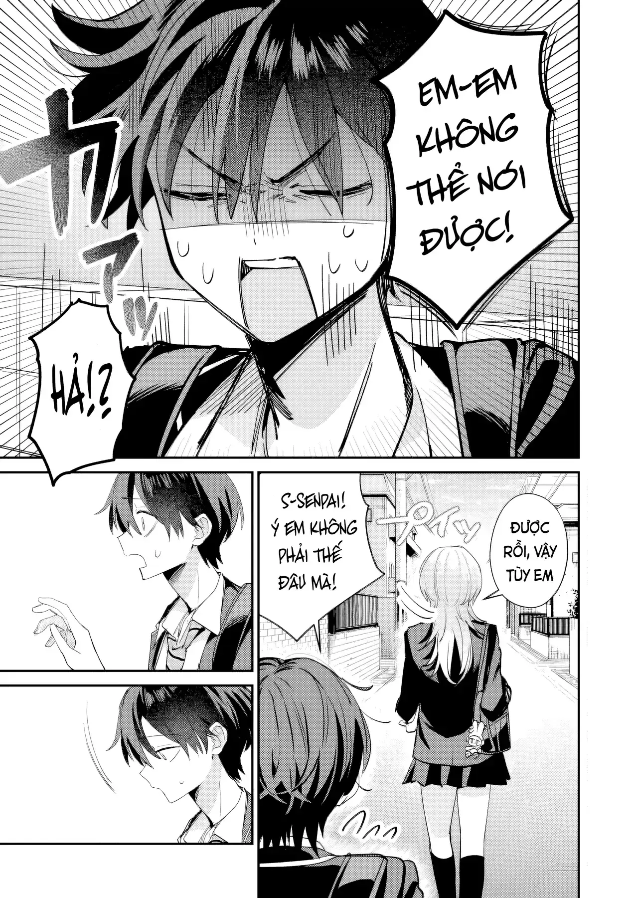 Haimiya-Senpai Không Chỉ Đáng Sợ Mà Còn Dễ Thương Chapter 18 - Trang 13