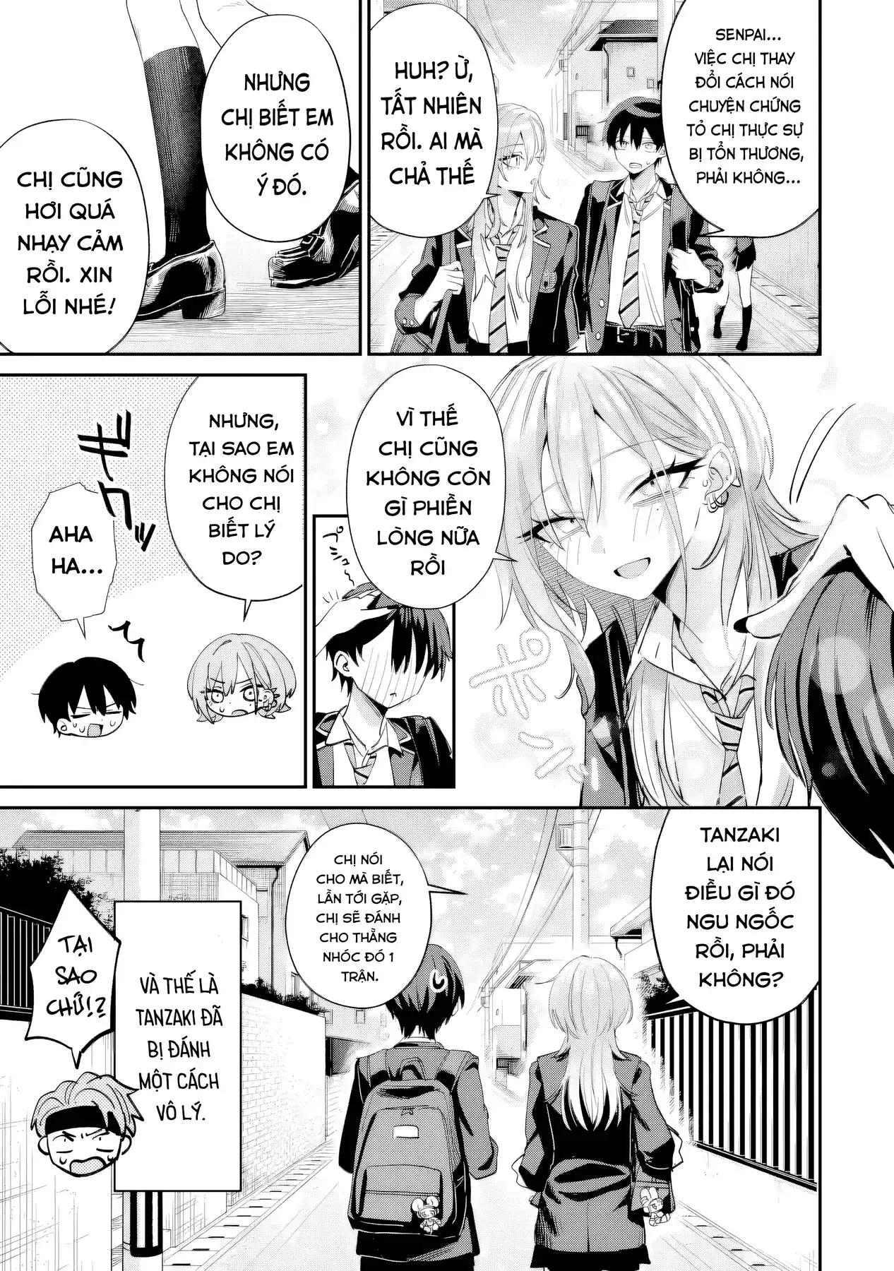 Haimiya-Senpai Không Chỉ Đáng Sợ Mà Còn Dễ Thương Chapter 18 - Trang 17