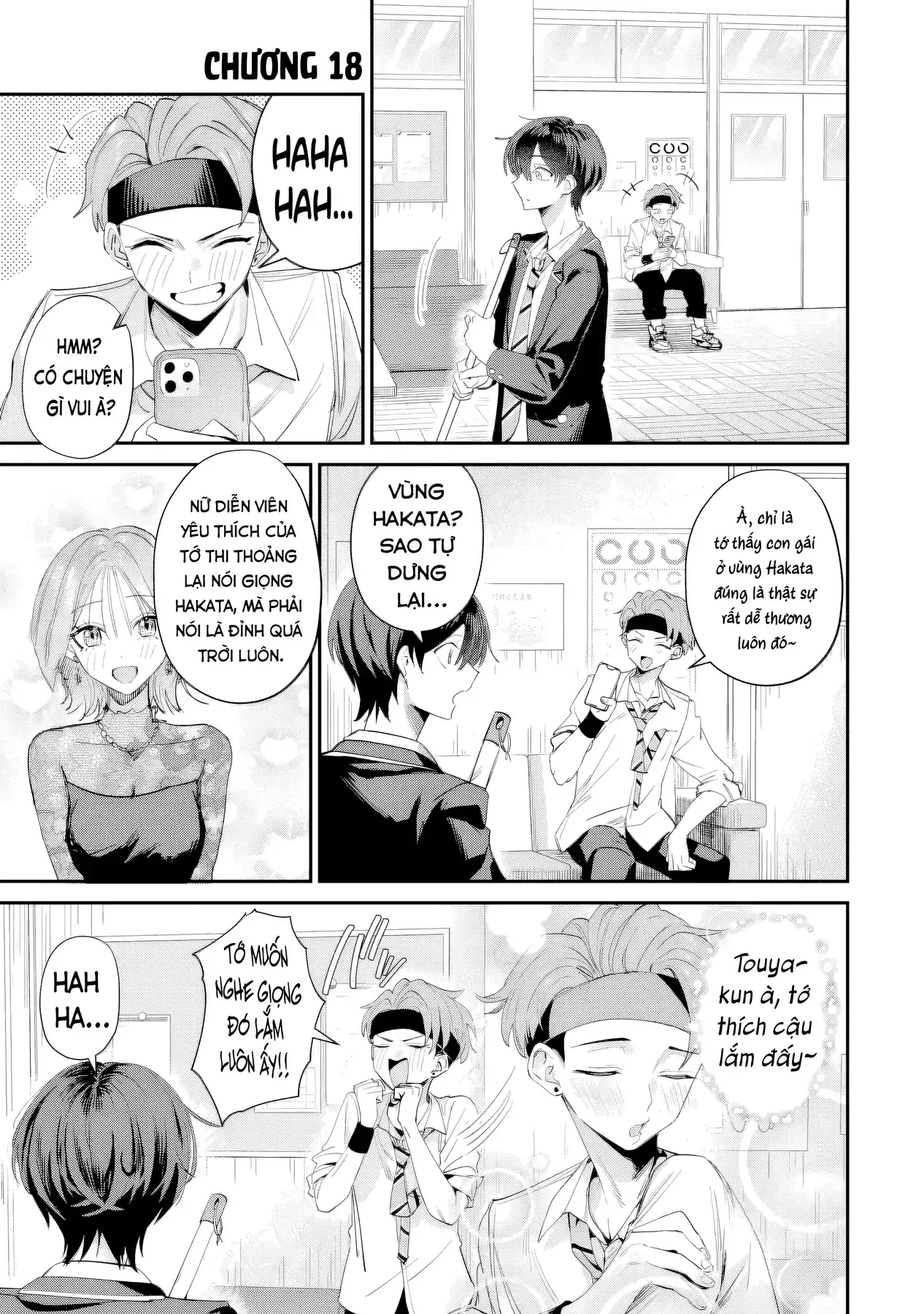 Haimiya-Senpai Không Chỉ Đáng Sợ Mà Còn Dễ Thương Chapter 18 - Trang 3