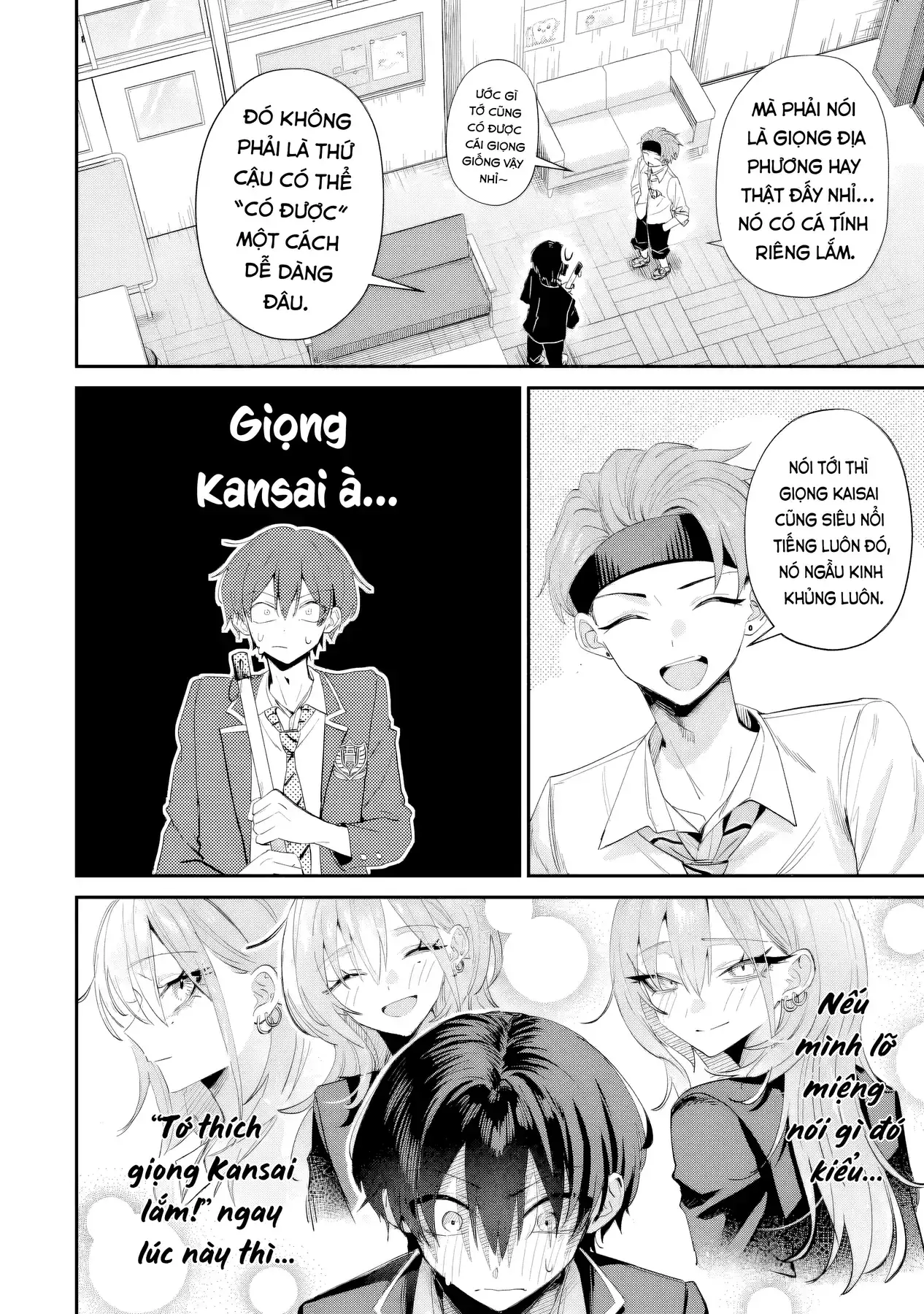 Haimiya-Senpai Không Chỉ Đáng Sợ Mà Còn Dễ Thương Chapter 18 - Trang 4