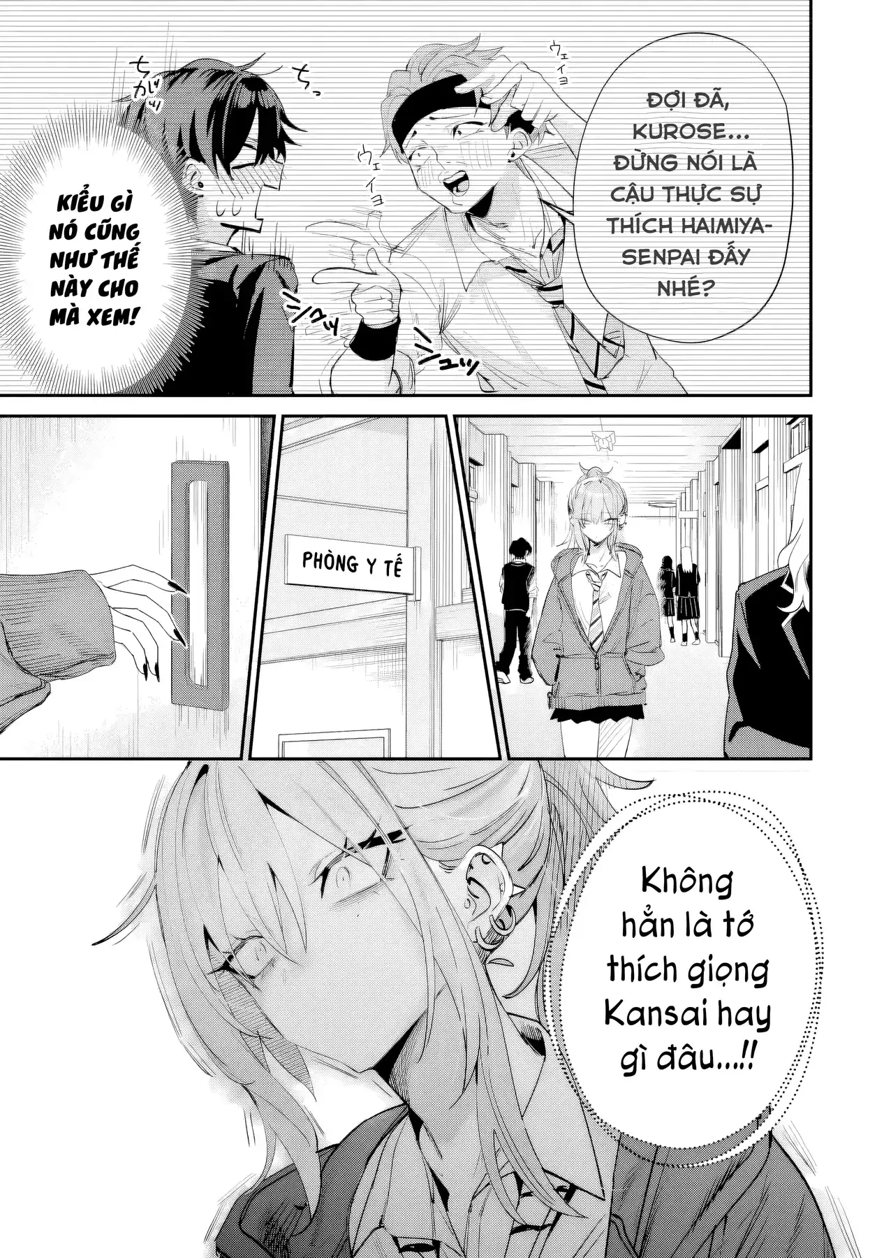 Haimiya-Senpai Không Chỉ Đáng Sợ Mà Còn Dễ Thương Chapter 18 - Trang 5