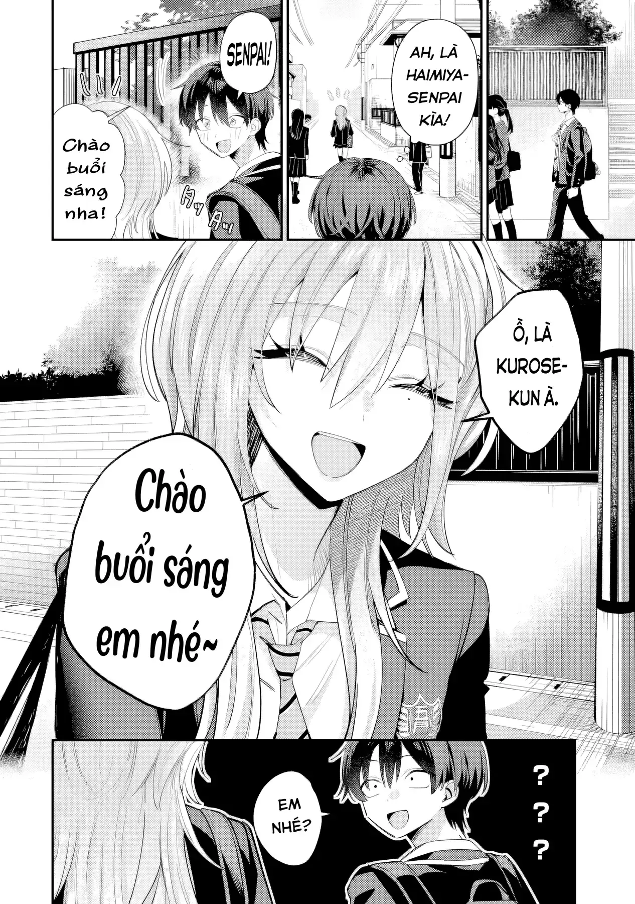 Haimiya-Senpai Không Chỉ Đáng Sợ Mà Còn Dễ Thương Chapter 18 - Trang 8