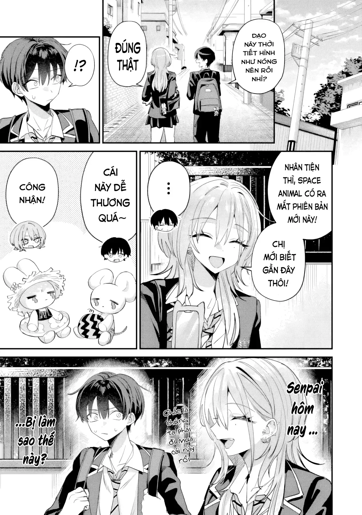 Haimiya-Senpai Không Chỉ Đáng Sợ Mà Còn Dễ Thương Chapter 18 - Trang 9