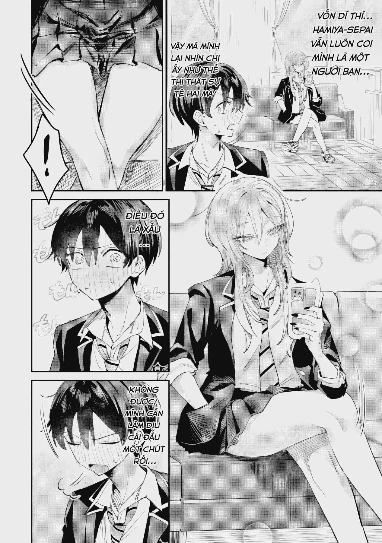 Haimiya-Senpai Không Chỉ Đáng Sợ Mà Còn Dễ Thương Chapter 19 - Trang 10