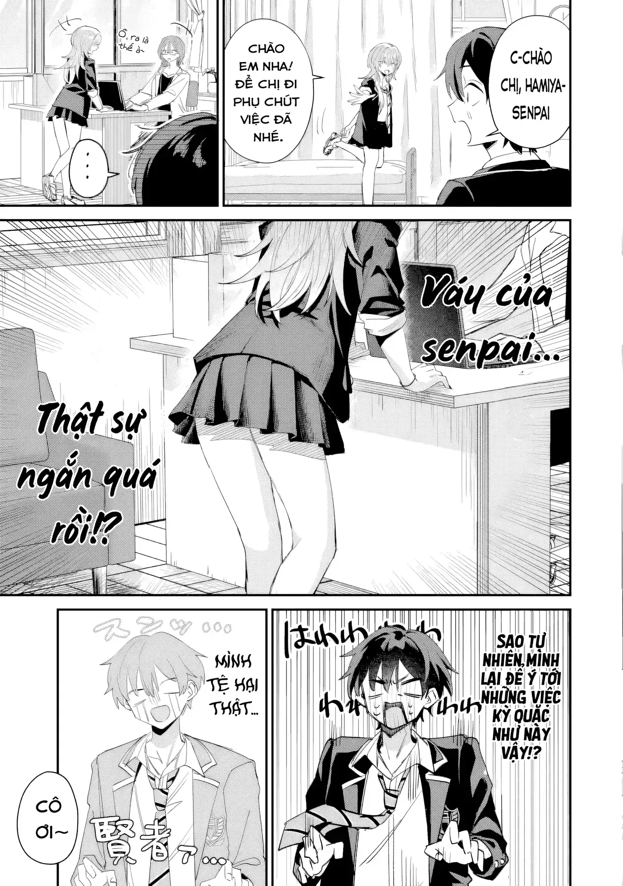 Haimiya-Senpai Không Chỉ Đáng Sợ Mà Còn Dễ Thương Chapter 19 - Trang 7