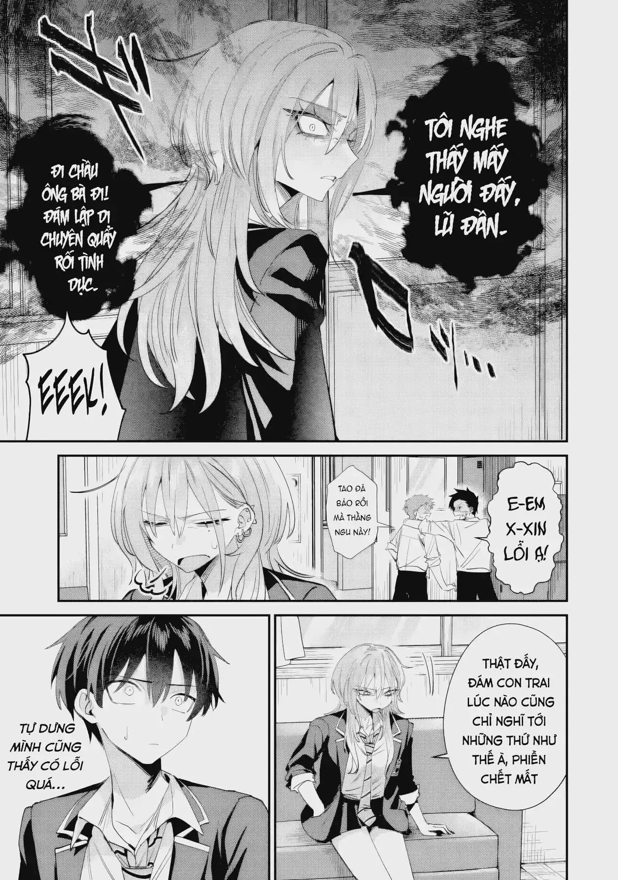 Haimiya-Senpai Không Chỉ Đáng Sợ Mà Còn Dễ Thương Chapter 19 - Trang 9